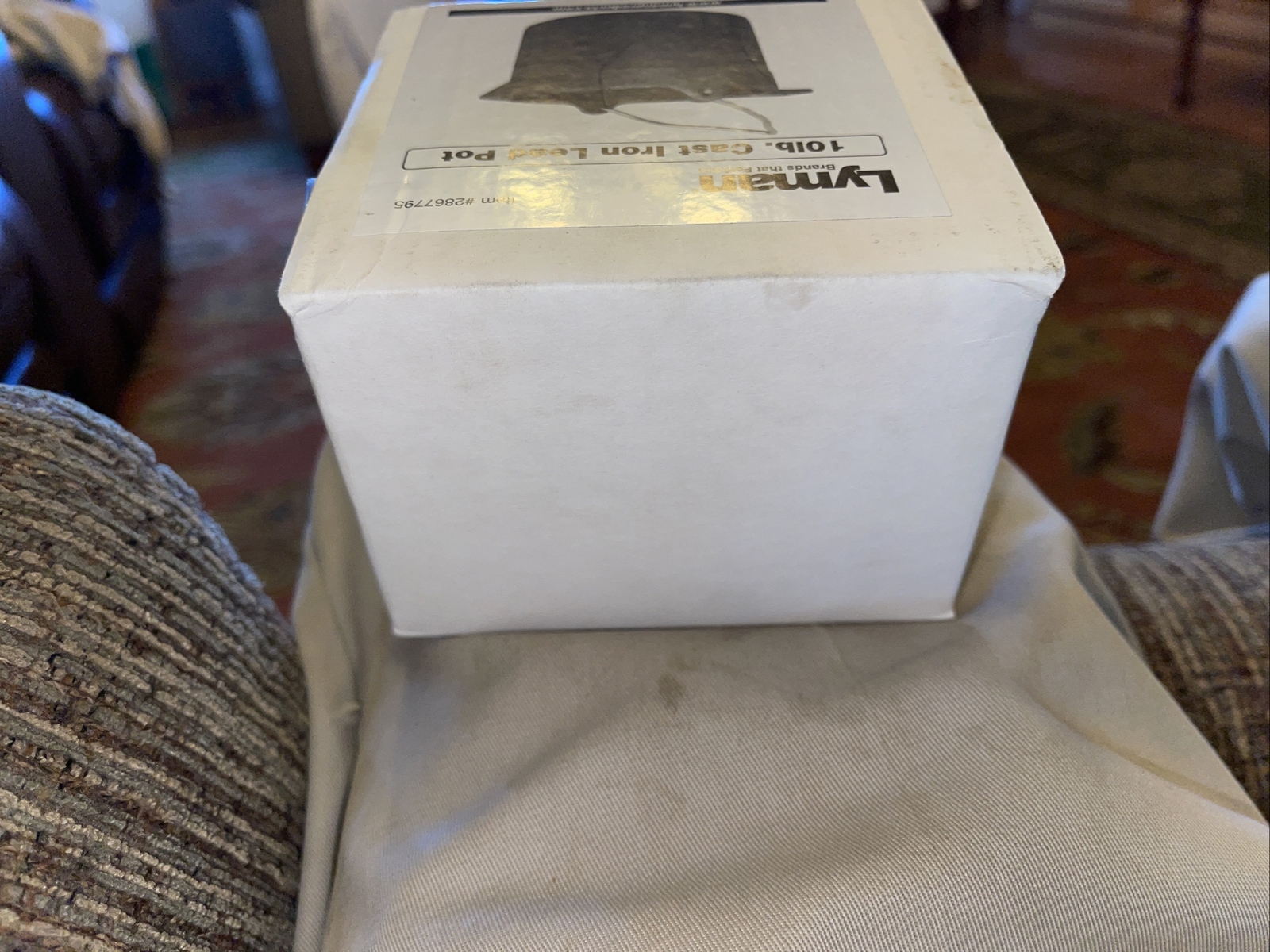 Lyman Lead Pot 10Lb Cast Iron 2867795 New In Box Pot Sealed In Plastic