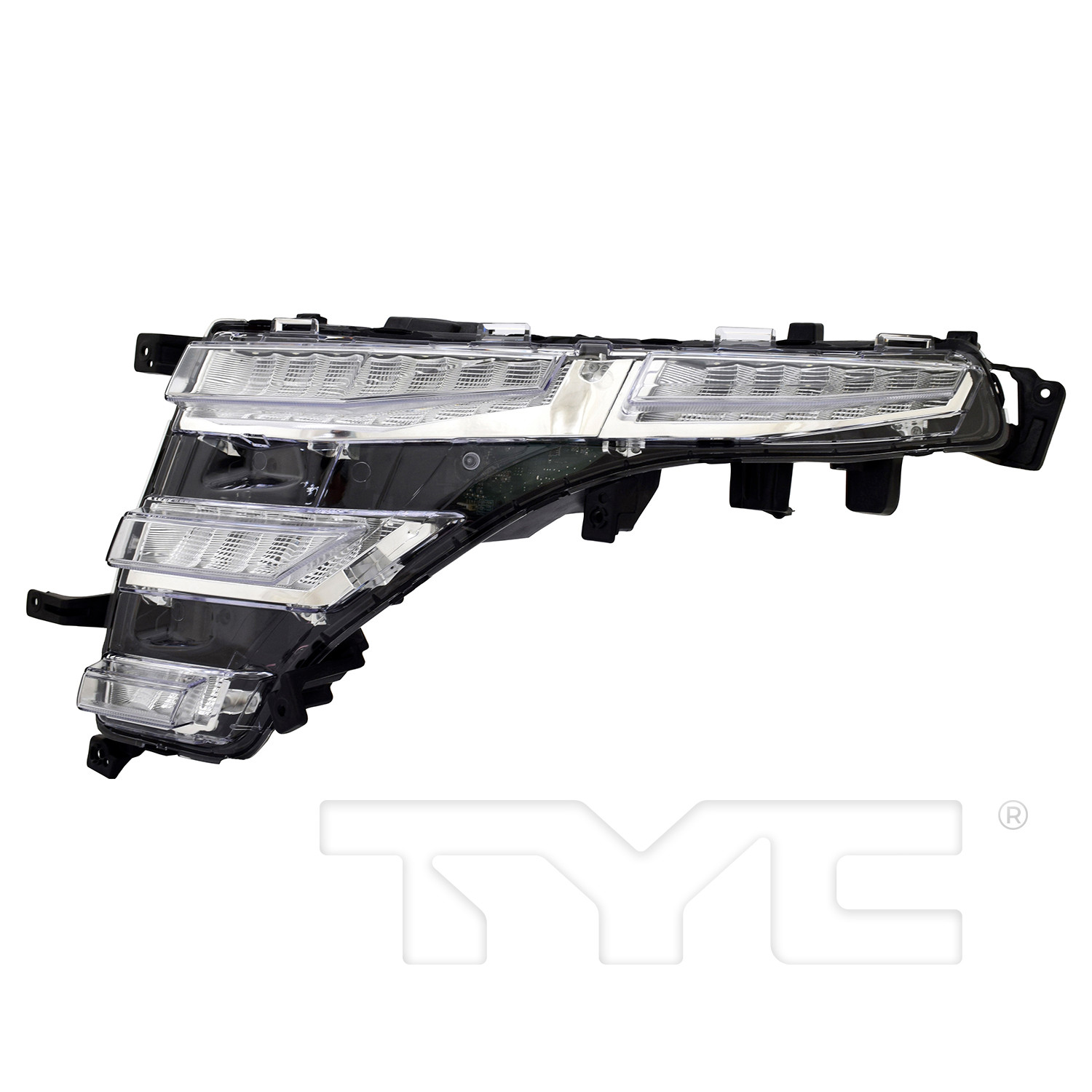 TYC Left Side LED Daytime Running Light Assy for Hyundai Santa Cruz 2022-2024