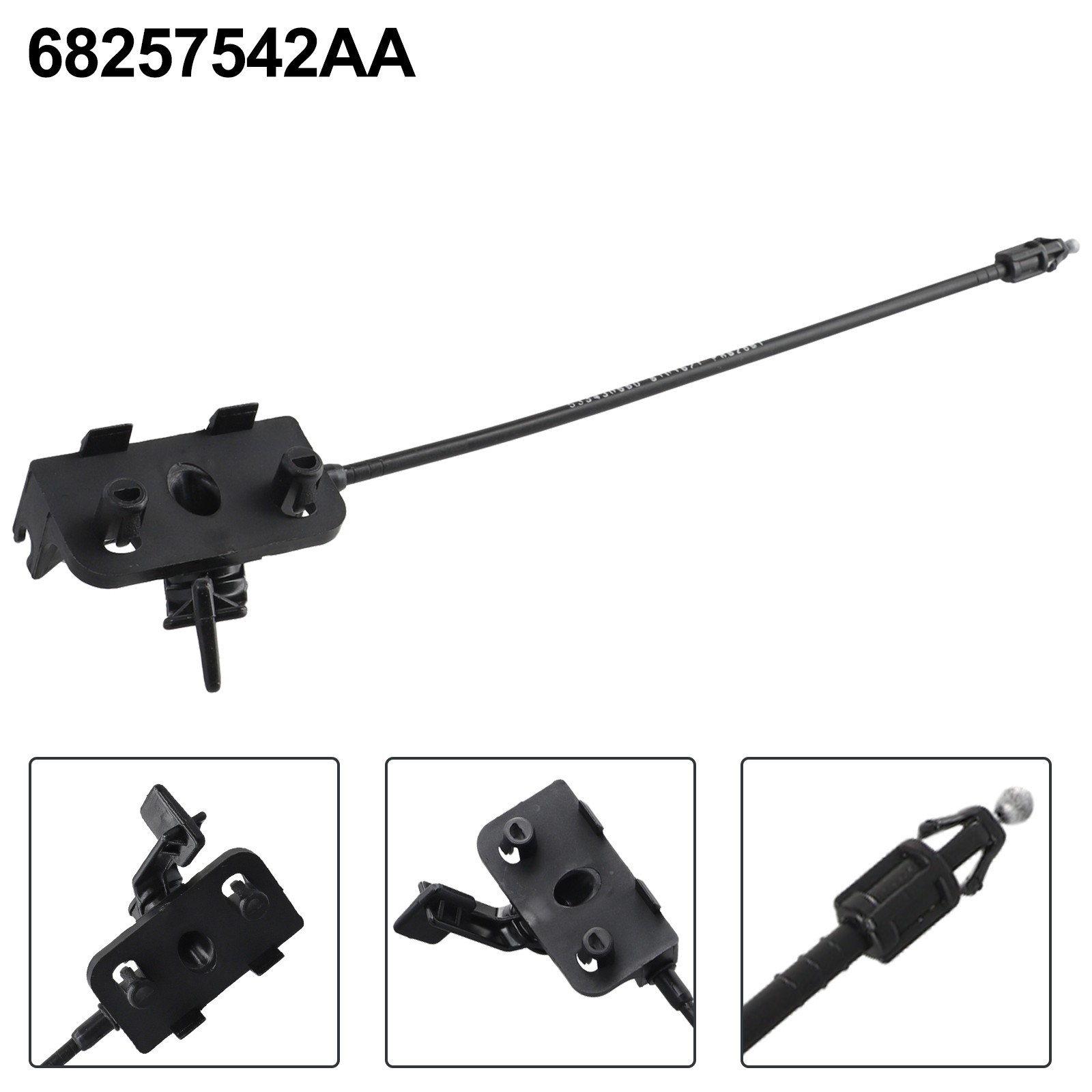 High Performance Hood Catch Secondary Release Cable for JEEP Compass 68257542AA