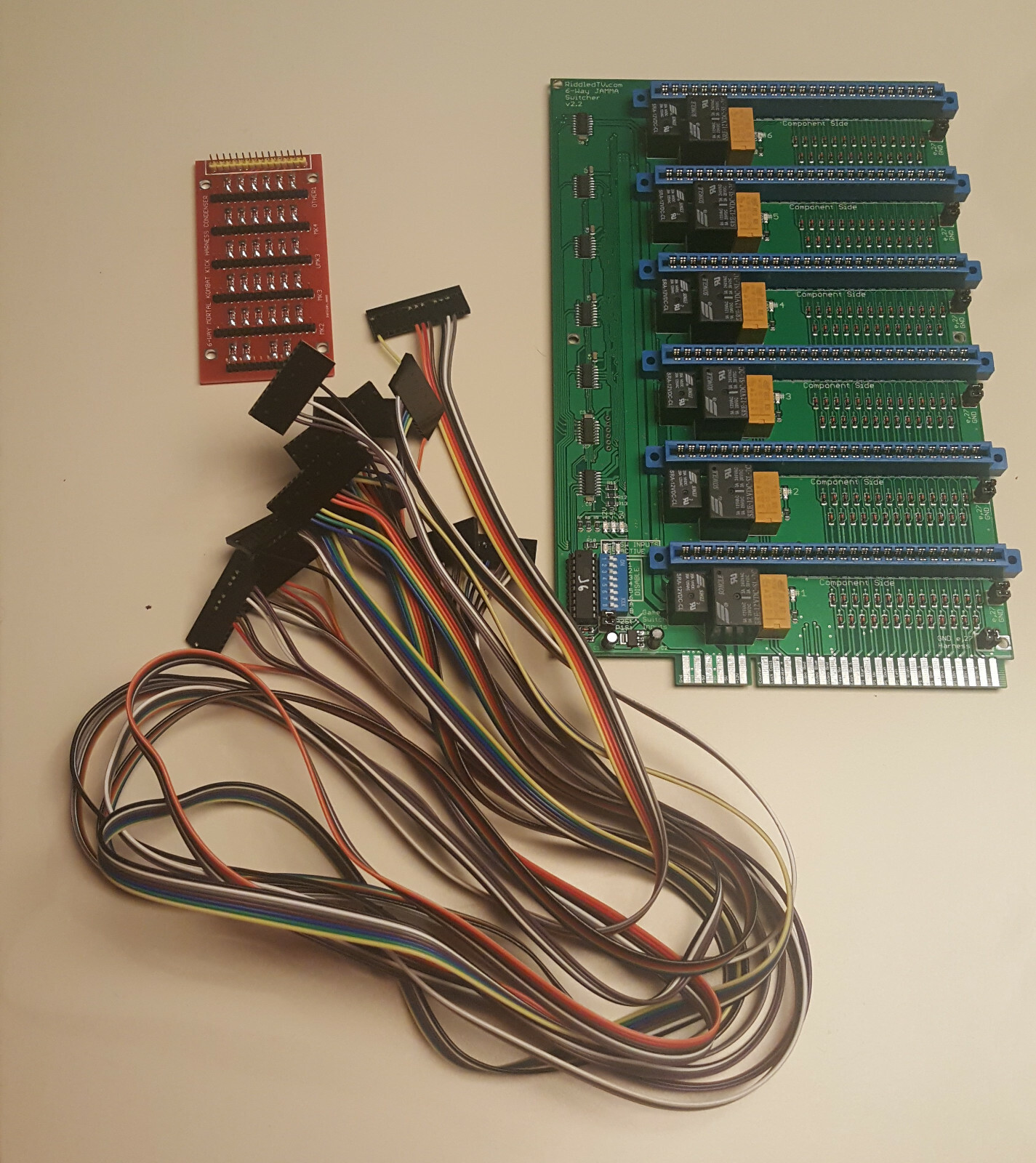 Mortal Kombat 6way Jamma Arcade Switcher Kit