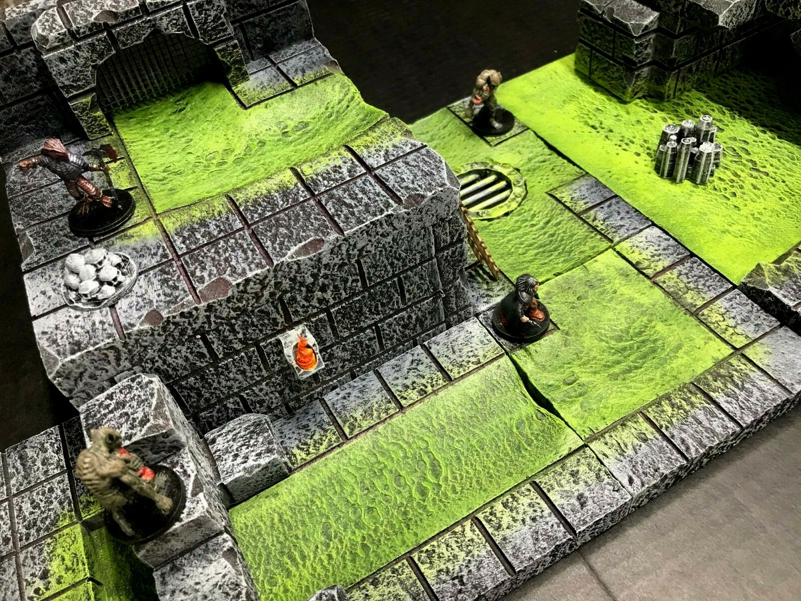 Big Dungeon Sewer Combo Set Terrain Wargaming Dungeons & Dragons Pathfinder d&d