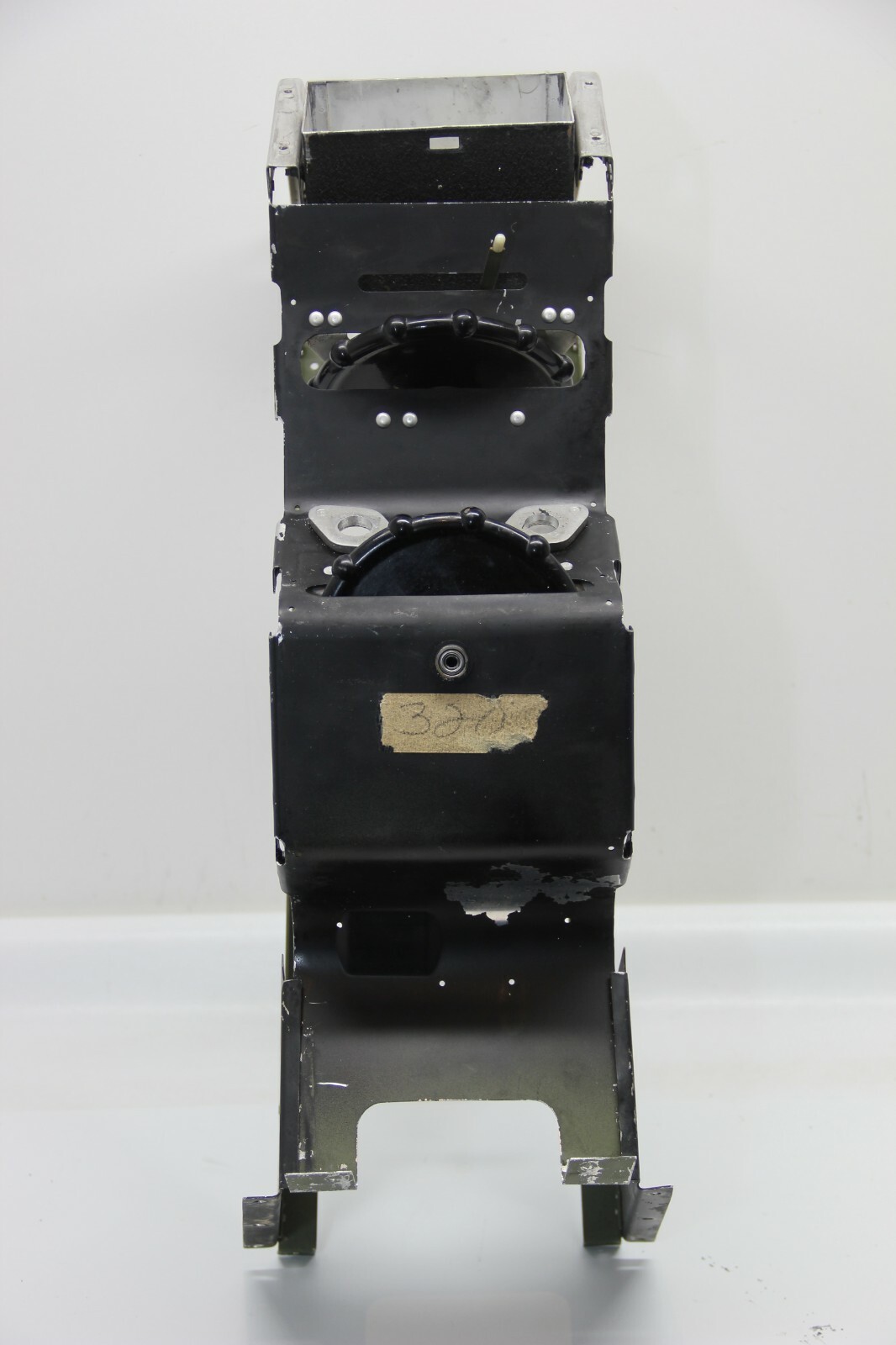 Cessna 320 Control Pedestal Structure Assembly & Trim Wheels, P/N: 0861112-16