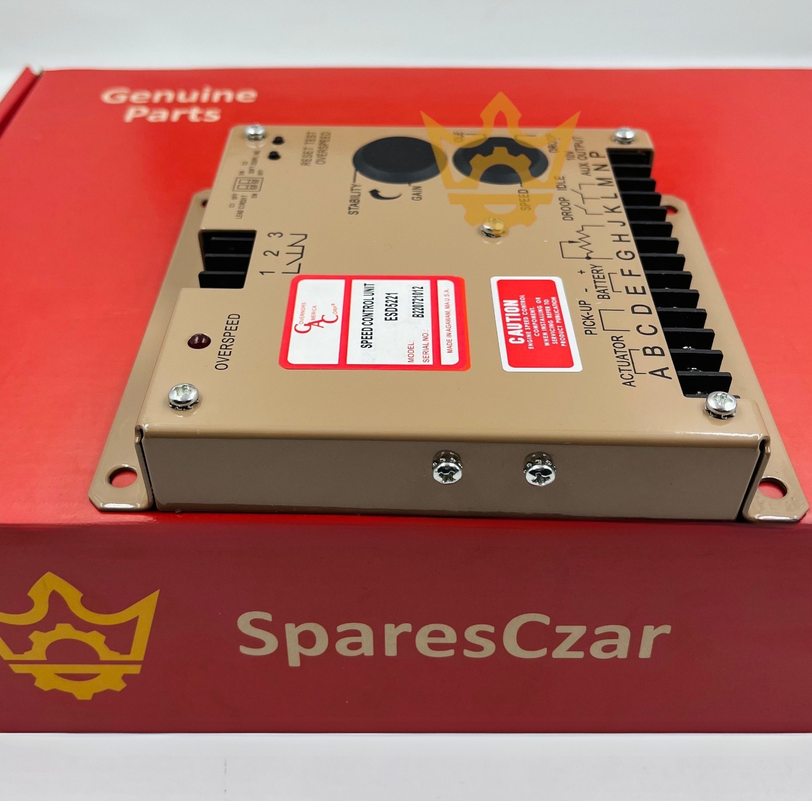 GAC ESD5221 Speed Control Unit, For Generator / Genset