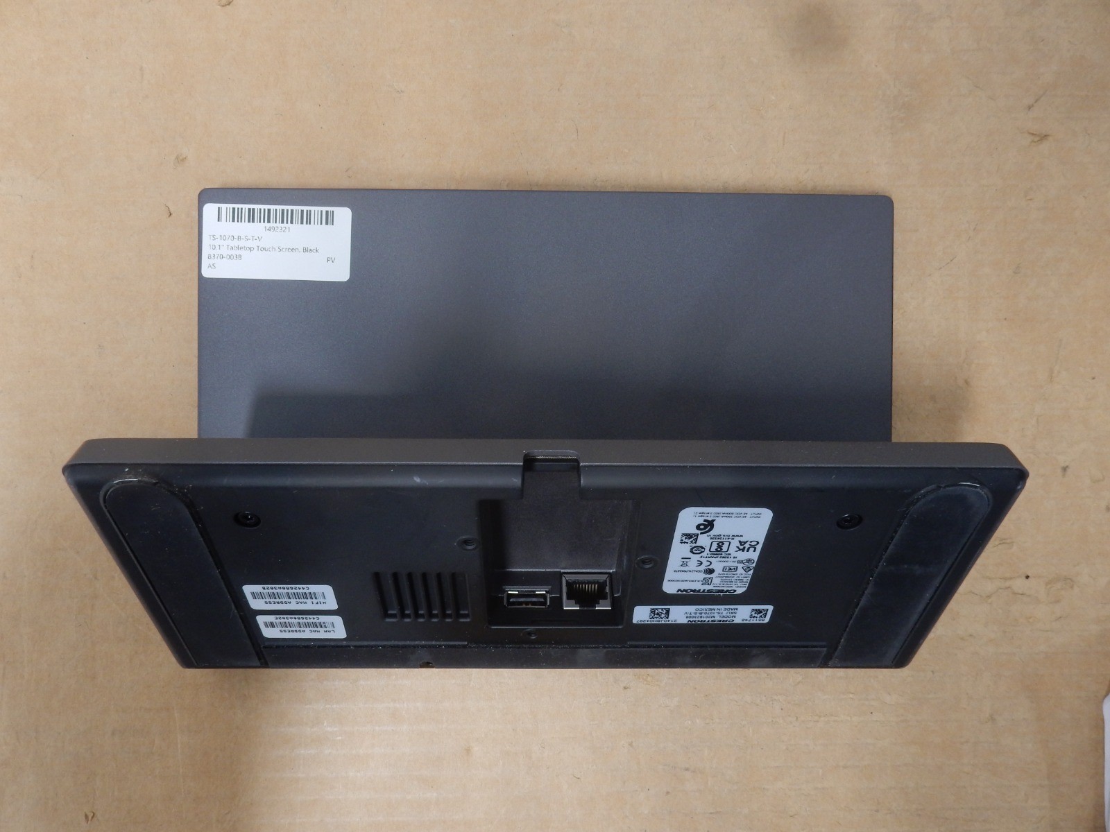 CRESTRON TS-1070-B-S-T-V 10.1" Tabletop Touch Screen - Unit Only
