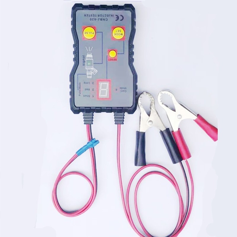 12V UNIVERSAL FUEL INJECTOR PRESSURE TESTER LED DISPLAY DIAGNOSE SYSTEM PROBLEMS