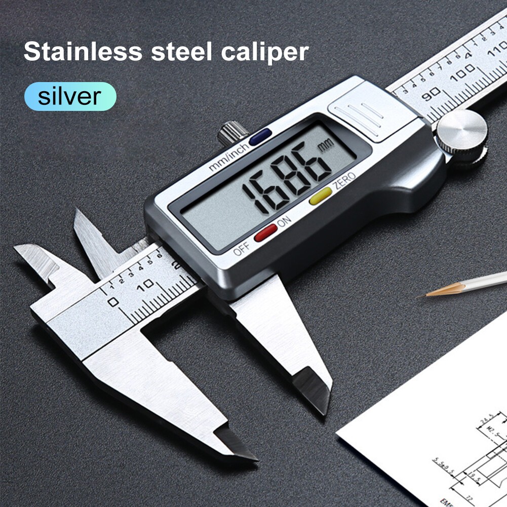 Caliper Digital Tool Digital Calibrator DIGITAL CALIBER Vernier Digital Metal 6"
