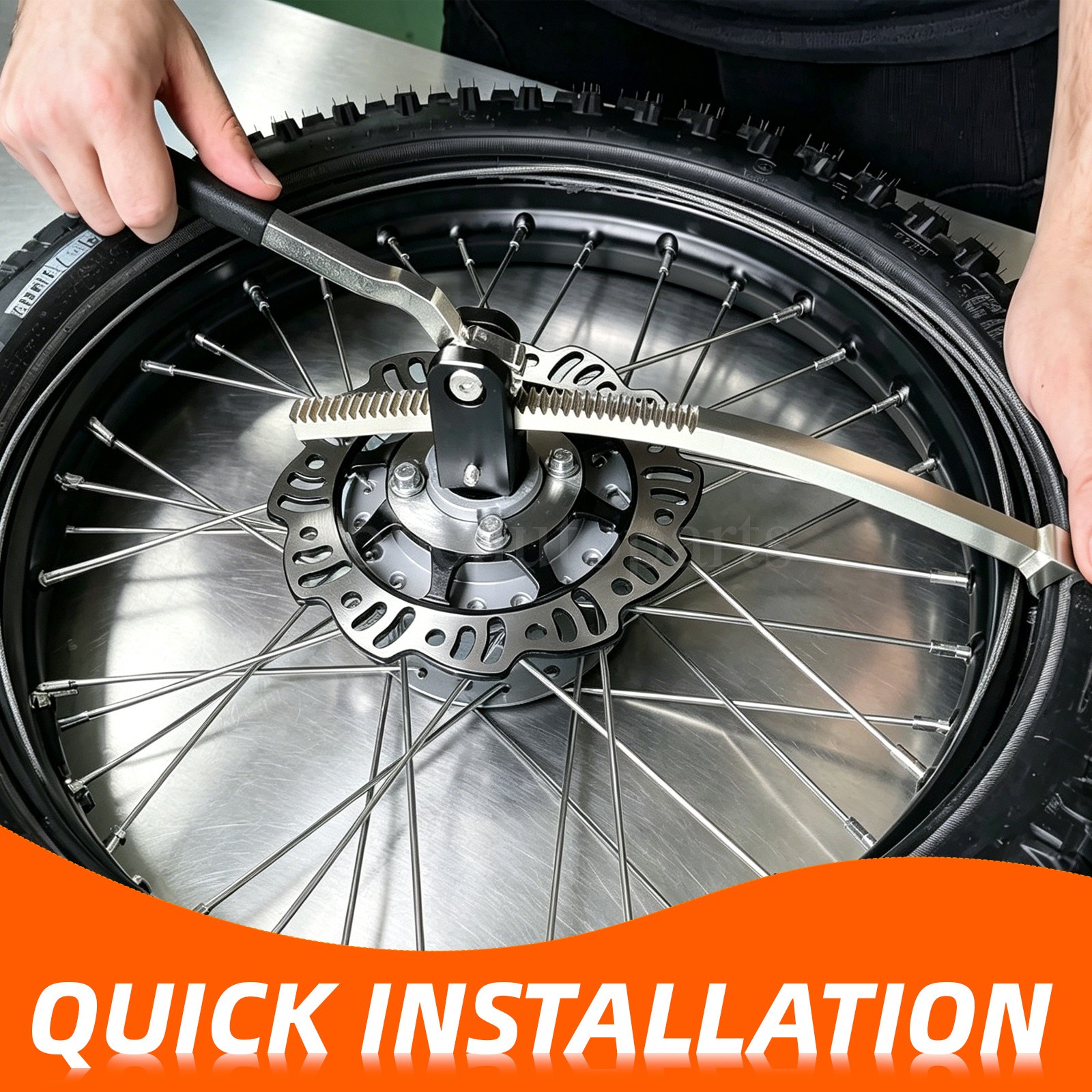 Tire Changing Kit , Dirt Bike Tire Changing Tools For 16" to 21" Wheels