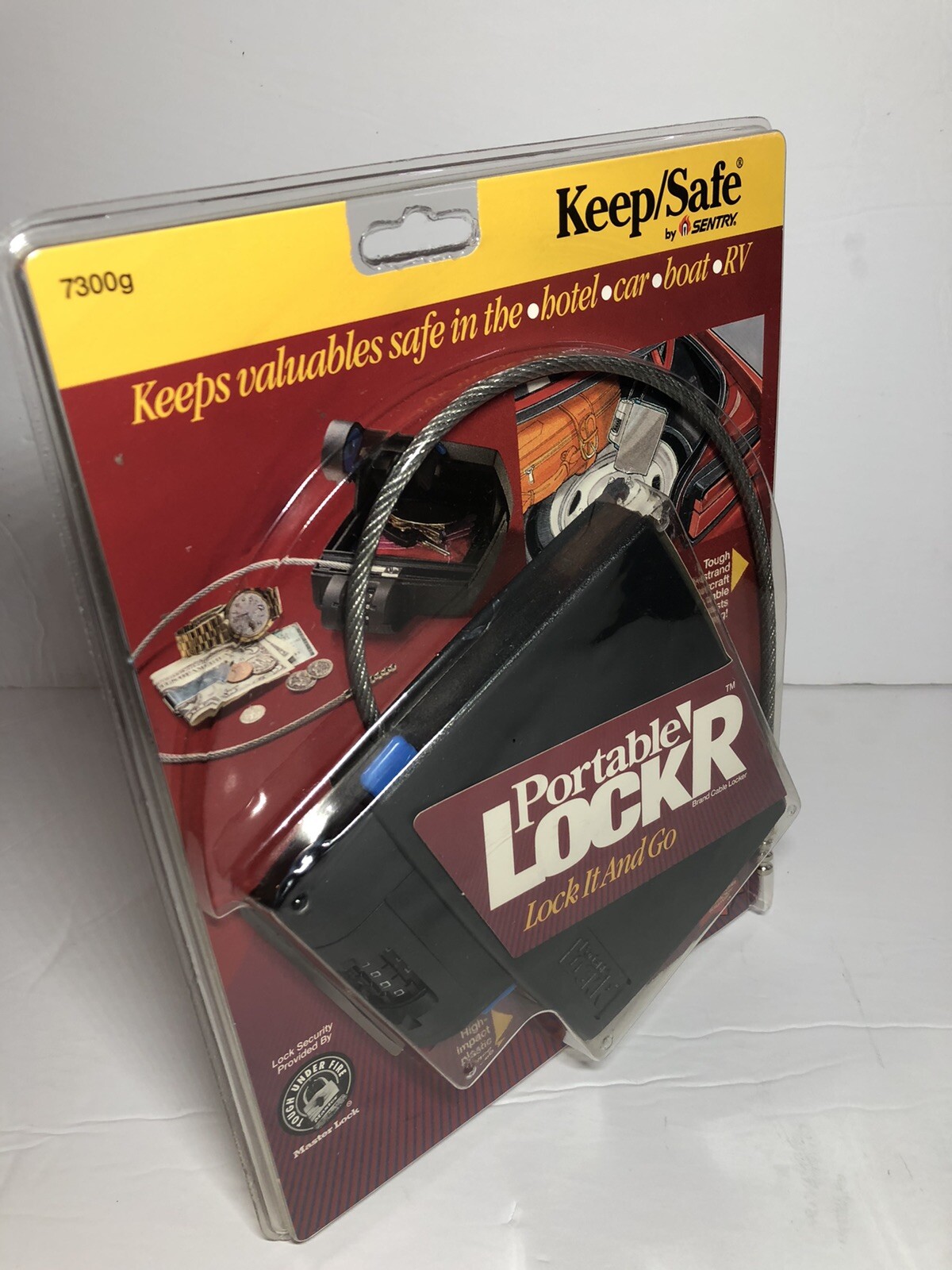 Portable Locker keep/safe lock and go by sentry great for travel  New in Package