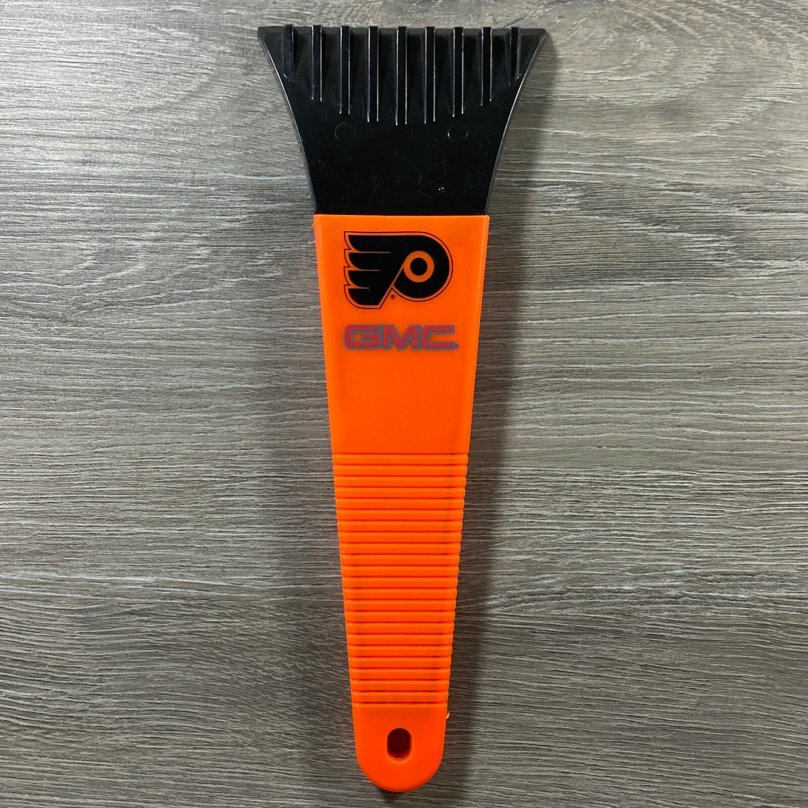 Philadelphia Flyers Ice Scraper GMC Mini Orange/Black Flyers NHL Hockey RARE