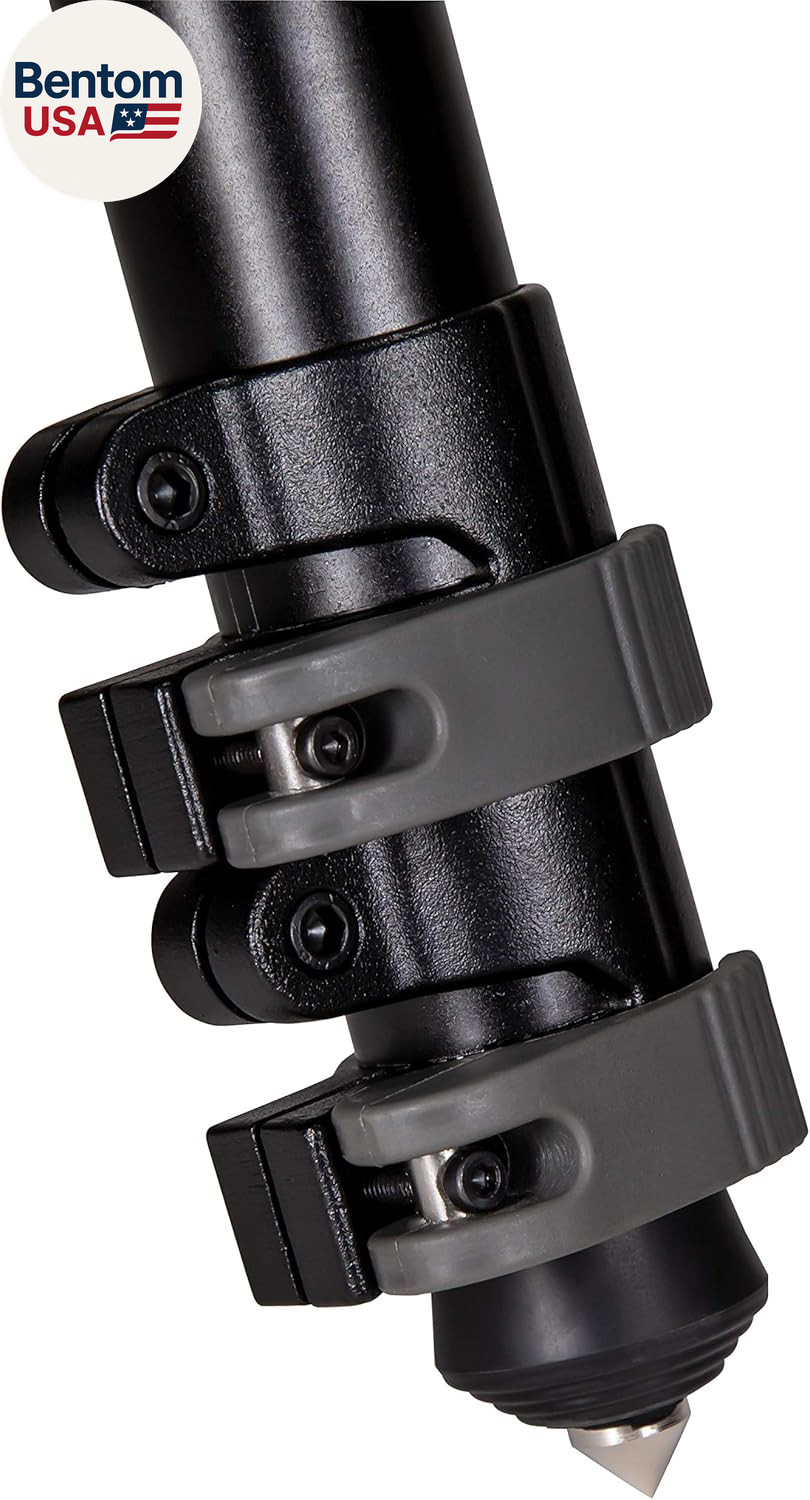 Deathgrip Aluminum Tripod with Durable Frame, Lightweight, Stable Design, Bubble