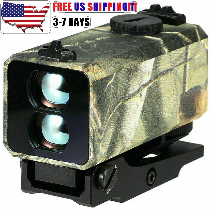 LE-032 1000m 1Km Mini Laser Rangefinder Rifle Crossbow Hunting Camo Archery