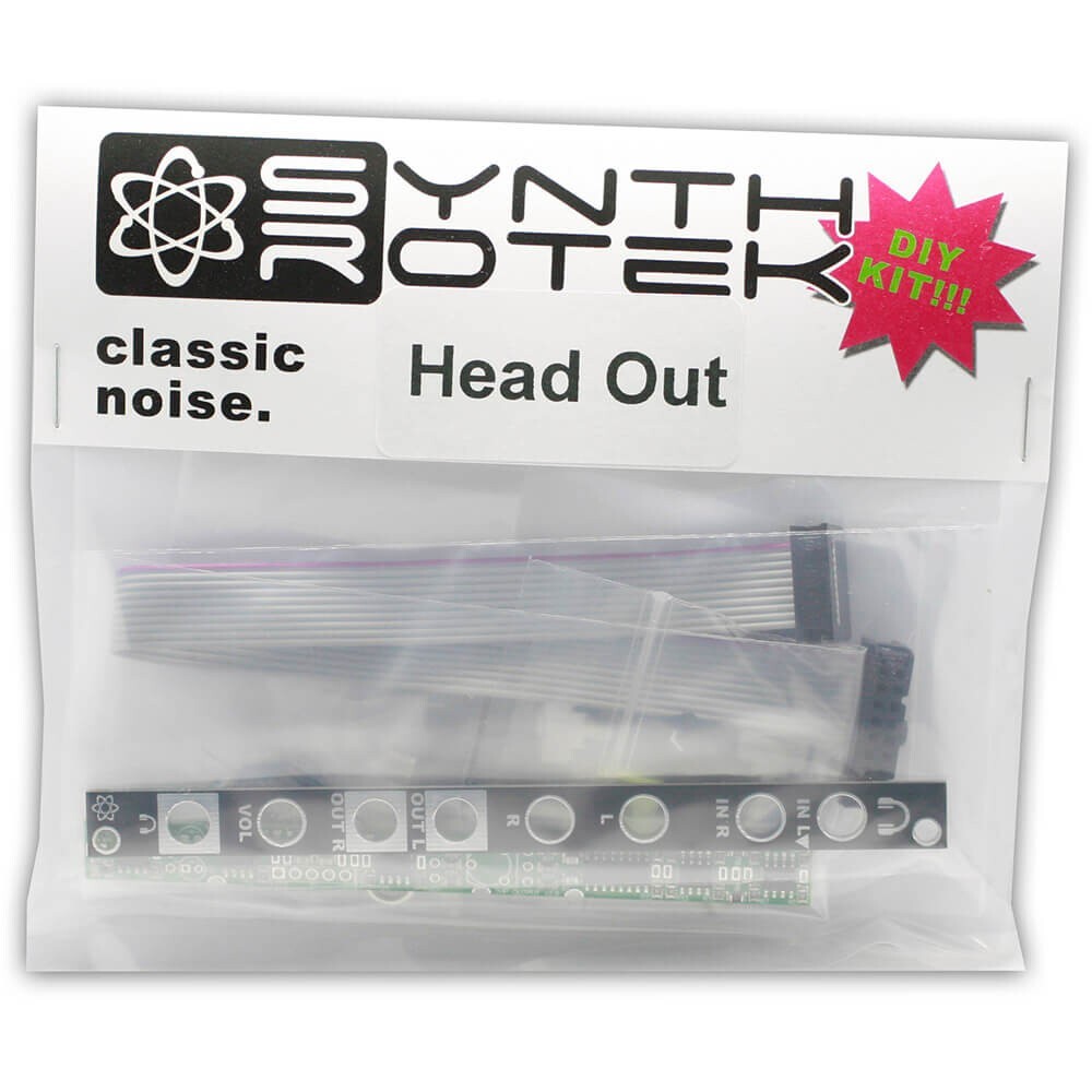 Synthrotek Head Out - Headphone Output Eurorack Module DIY Kit