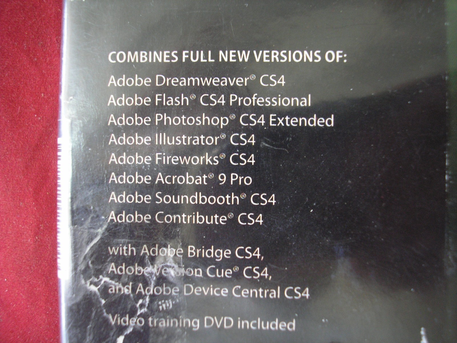 Adobe Creative Suite 4 CS4 WEB Premium For Windows Full Retail DVD Version w/SN