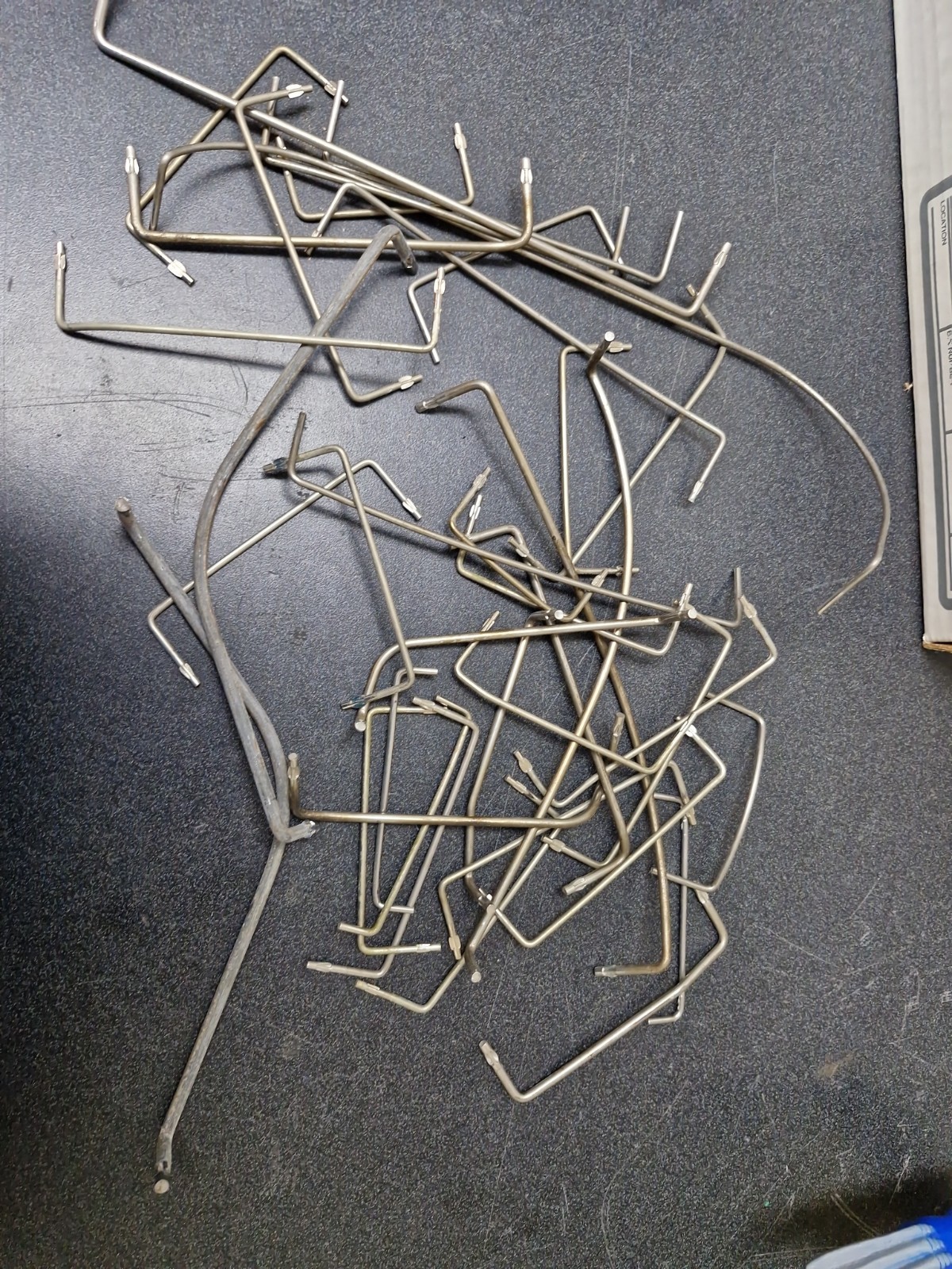 Lot of  11 ounces of USED Pinball Machine Playfield Ball Guides