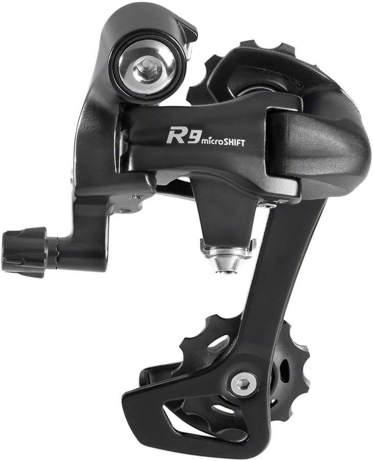 microSHIFT R9 Rear Derailleur - For use with 9-Speed Shimano Compatible Road