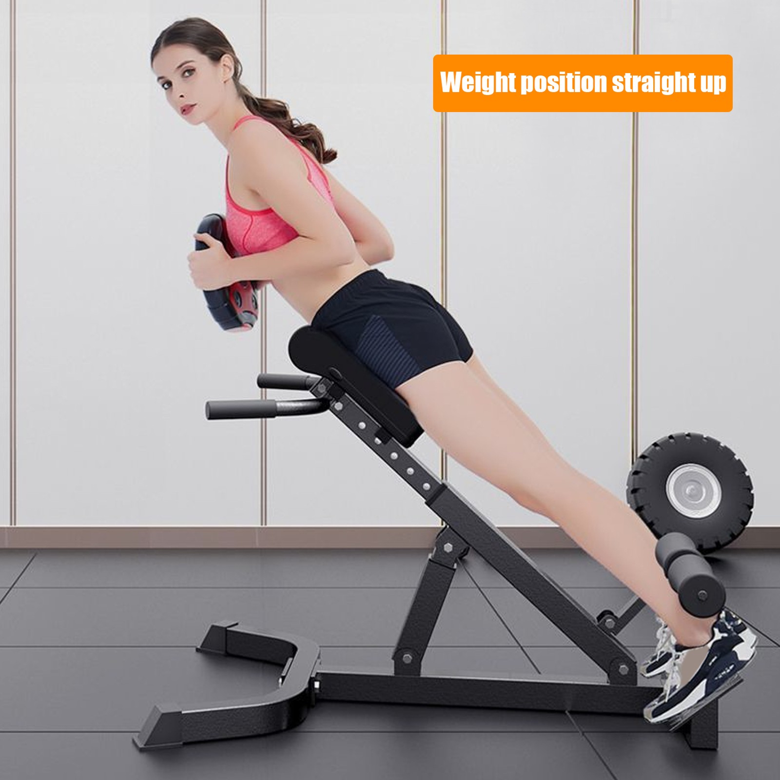 Roman Chair, Back Hyperextension Roman Chair Abdominal Exercise, Extension Bench
