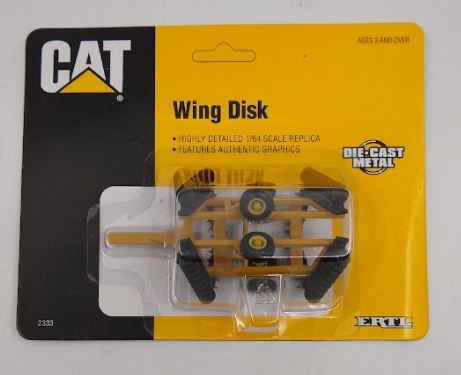 Ertl 2333 1:64 Caterpillar Wing Disk