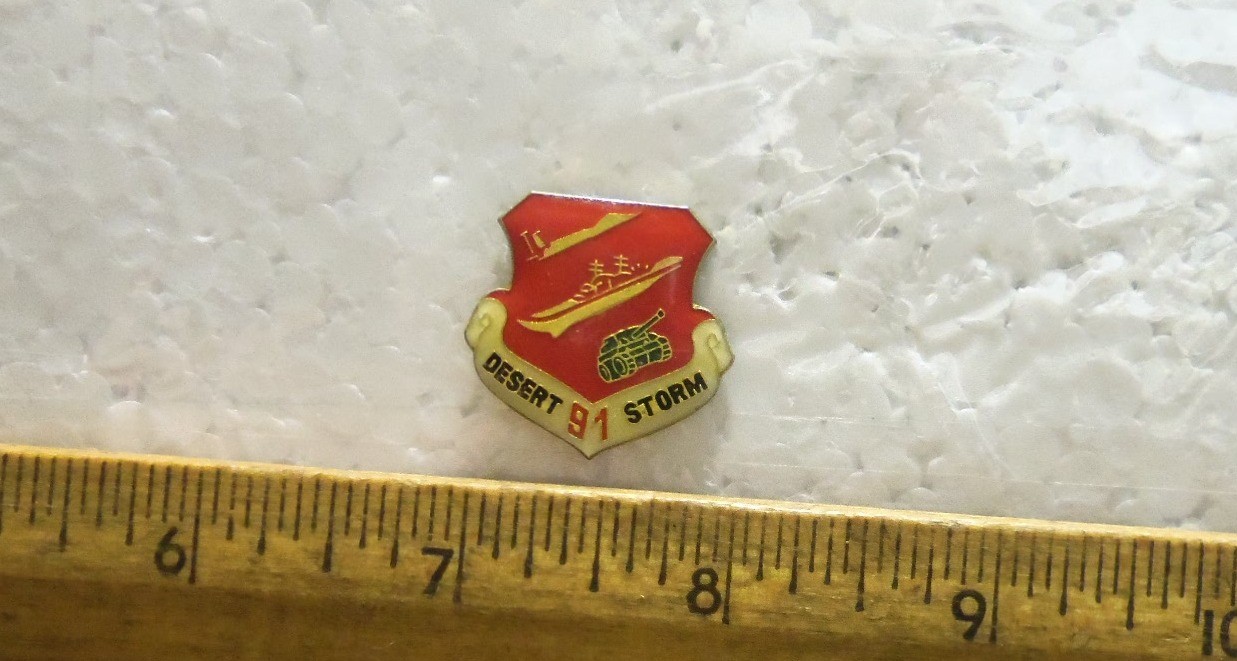 Desert Storm Pin