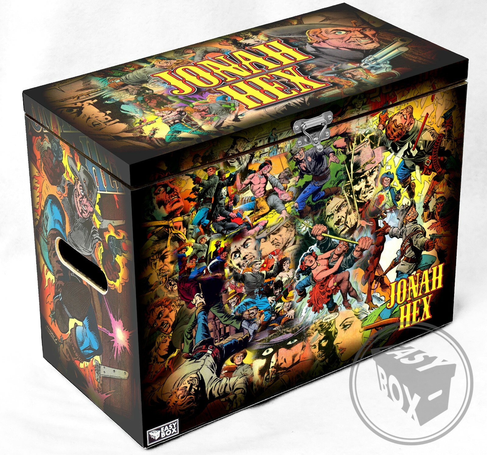 Jonah Hex - Classic - Large Comic Book Hard Storage Box Chest MDF
