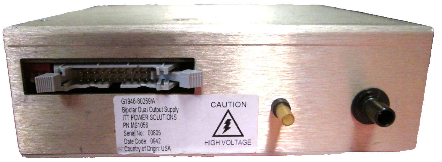 Agilent G1946-80259/A Vcap/Vchamber Power Supply for 61XX 62XX 64XX 65XX series