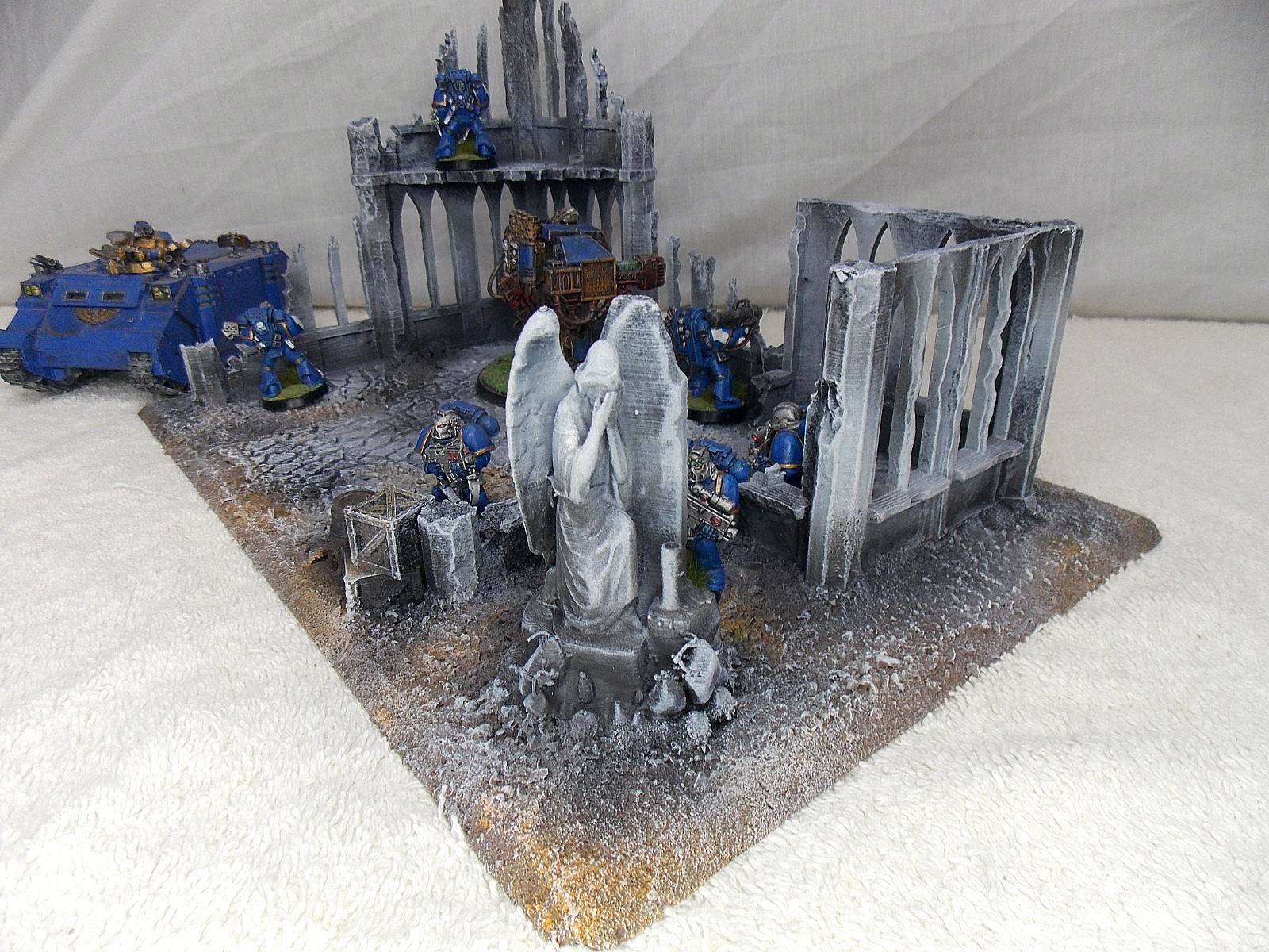 WARGAMING TERRAIN PAINTED BUILDING