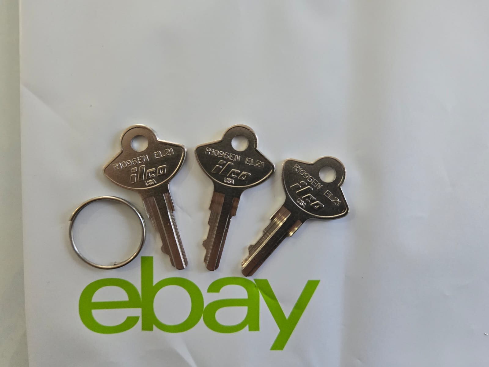 3011 - Three Craftsman Tool Box Keys Cut To Code 3011 Made in USA