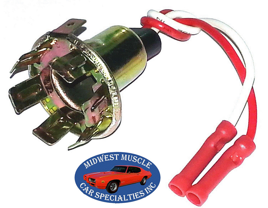 GM Park Tail Stop Turn Signal Side Light Lamp Bulb Wiring Harness Socket D27