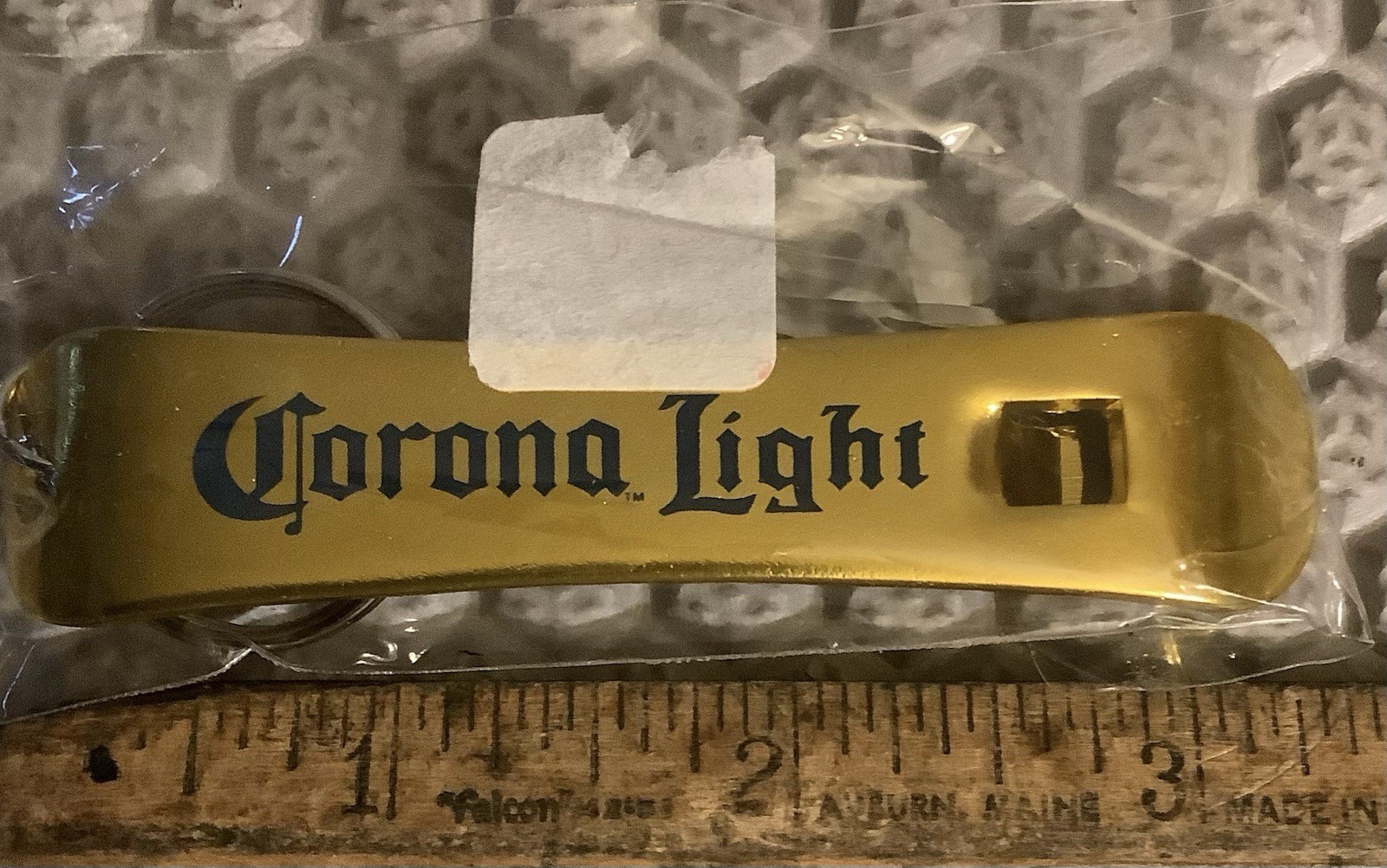 CORONA LIGHT SNOWBOARD KEY RING BEER BOTTLE WRENCH METAL OPENER NEW