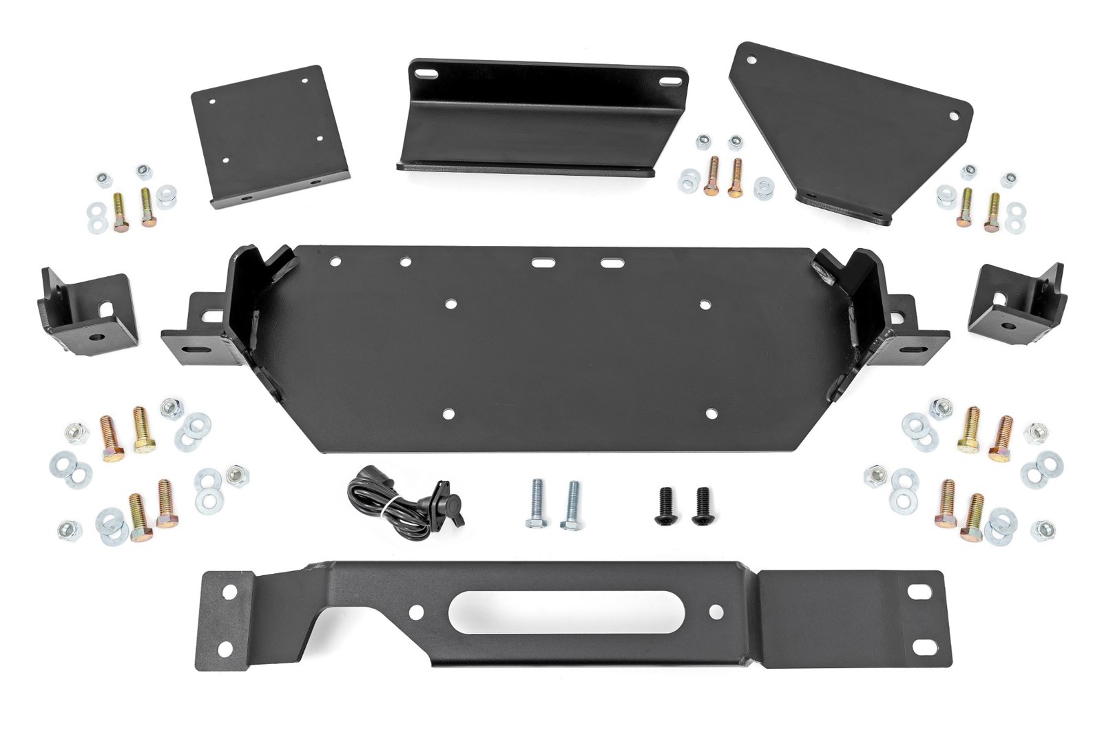 Rough Country Front Hidden Winch Mount Kit 20-22 Super Duty 51119