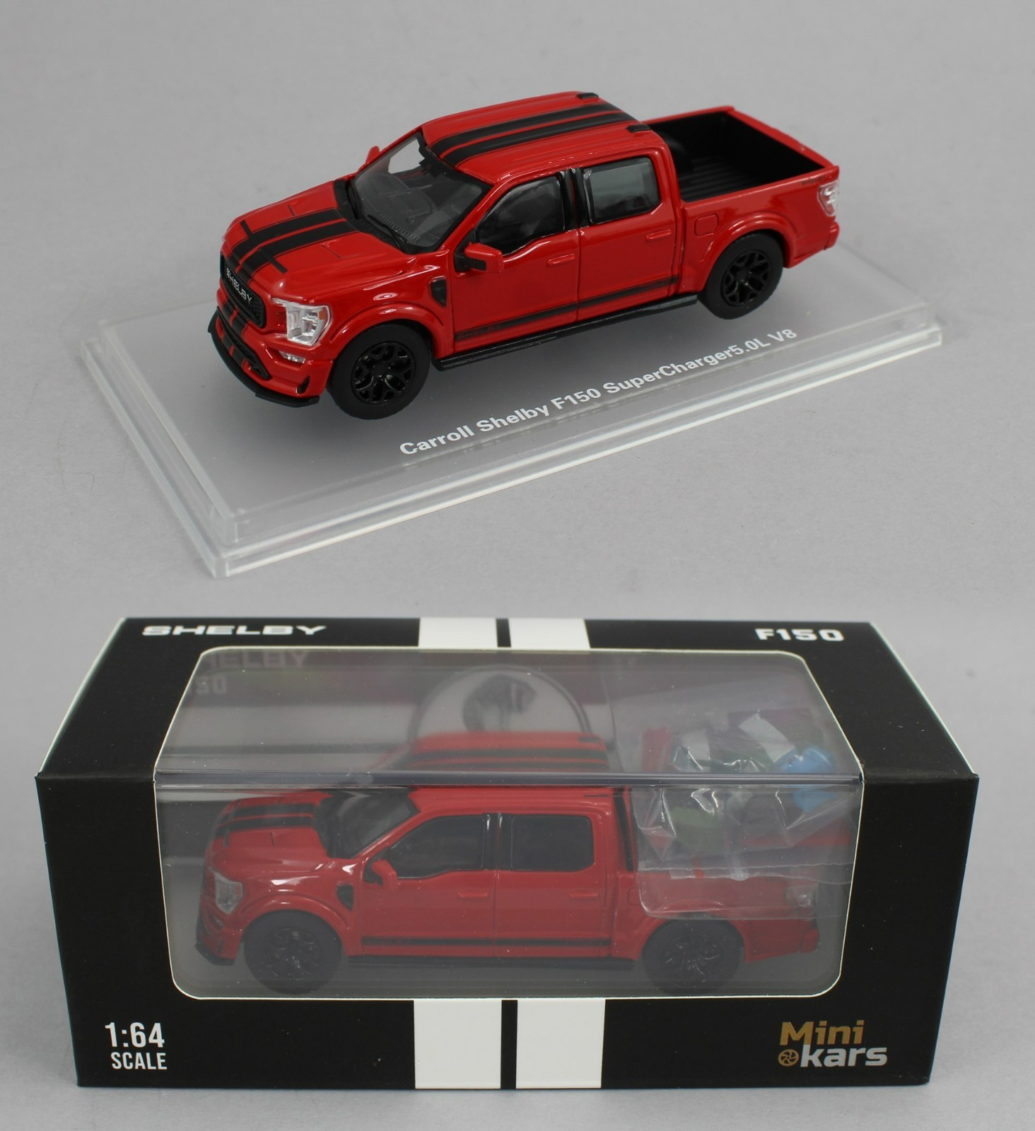 1:64 *MINI KARS* RED Shelby F150 Pickup Truck *NIB*
