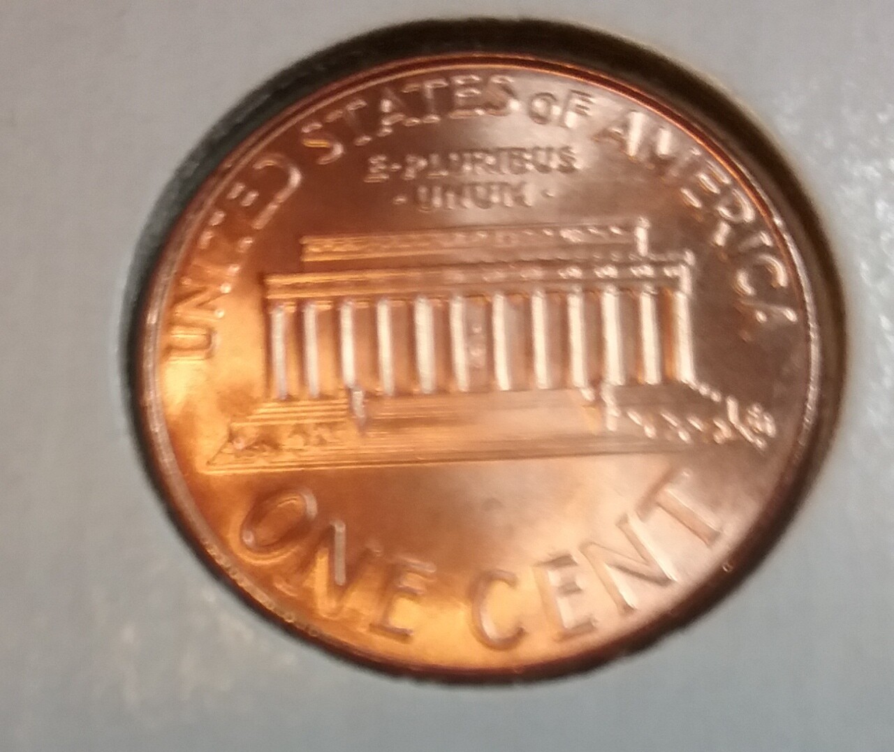 2008 Lincoln Memorial Cent D - SATIN - Uncirculated