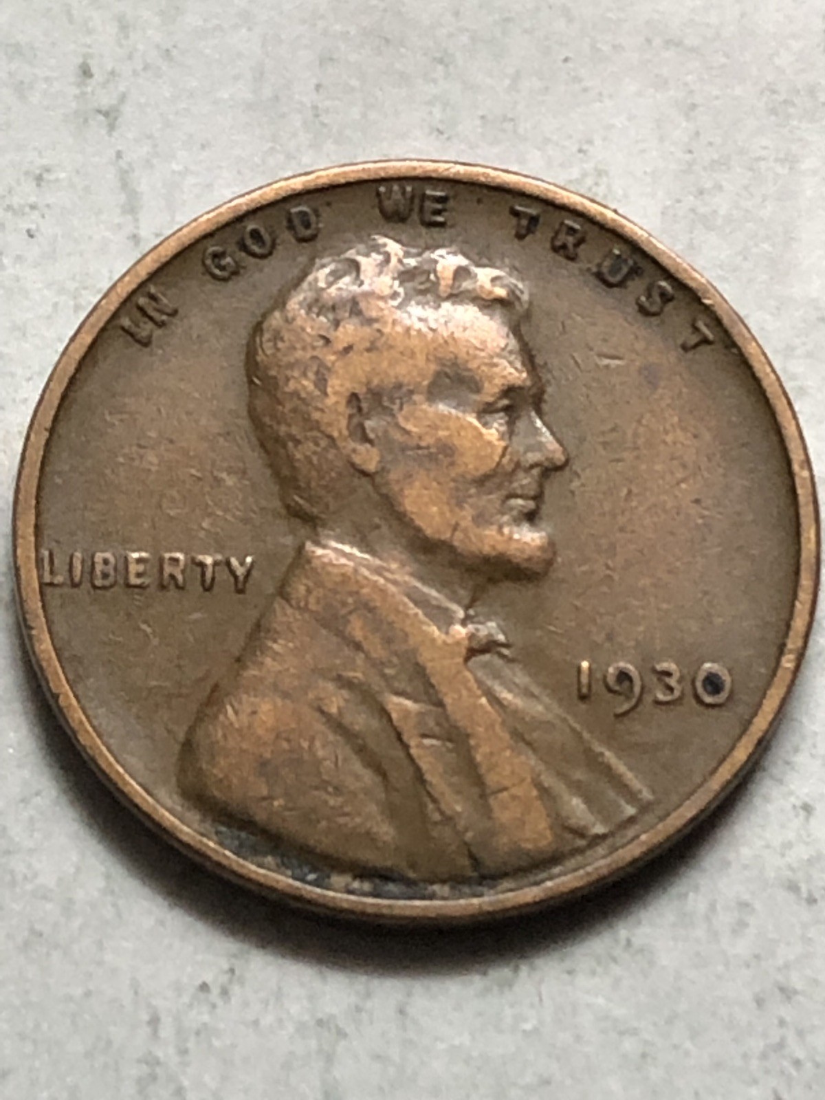1930 1C Lincoln Wheat Cent Low Shipping Lot P65