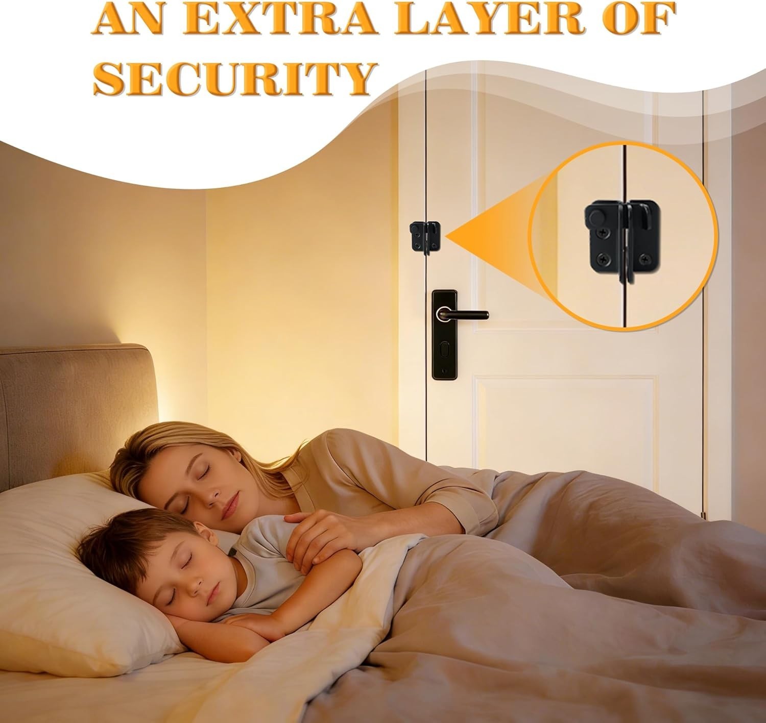 Matte Black Flip Latch Gate Lock - Stainless Steel Security Solution