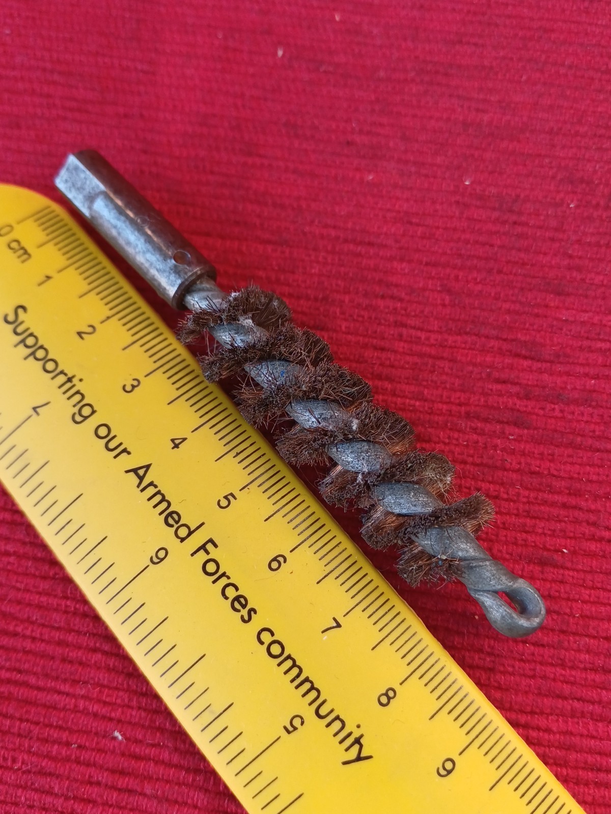 Military Marked Gun Barrel Cleaning Head