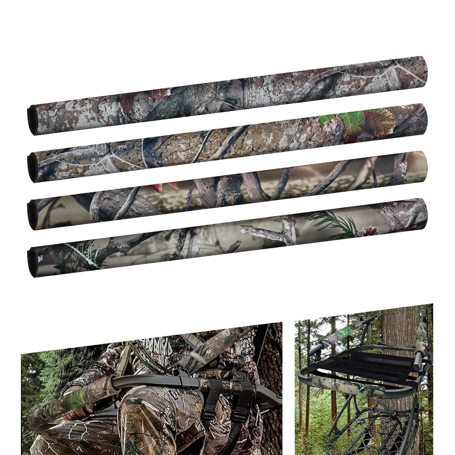 Tree Stand Rail Pads: Tree Stand Rail Covers for Treestand Ladder & Climbing Tri
