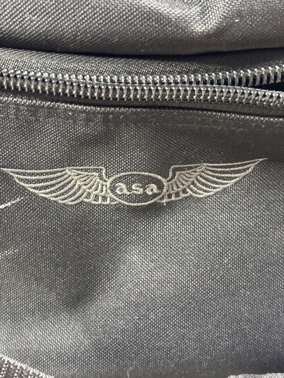 ASA AirClassics Pro Pilot Gear Flight Bag Black Multi Pockets