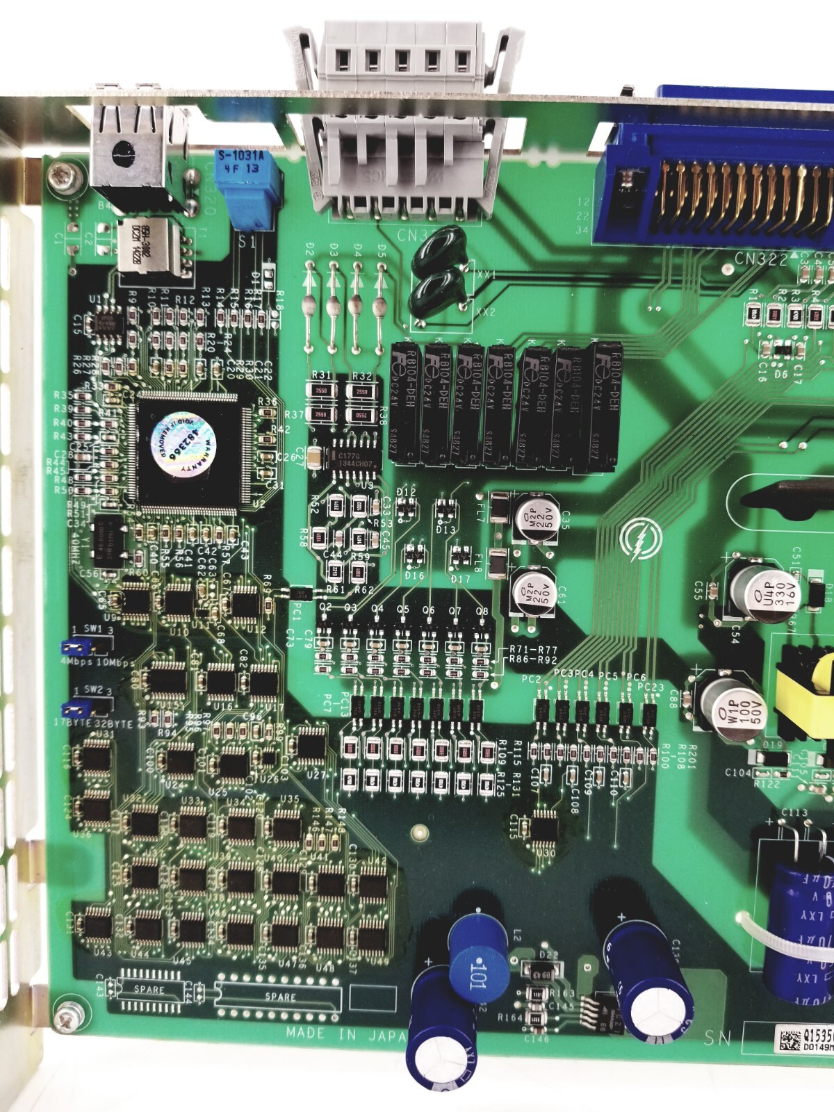 Yaskawa, JANCD-YEW01-E, Analog Interface Board For DX200 Robot Control Unit