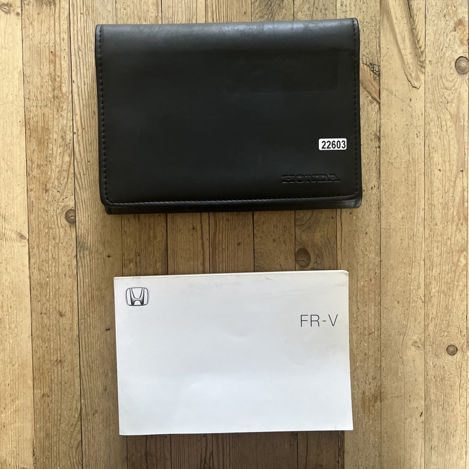 04-09 HONDA FR-V FRV OWNERS HANDBOOK MANUAL & WALLET 2005 Ref22603