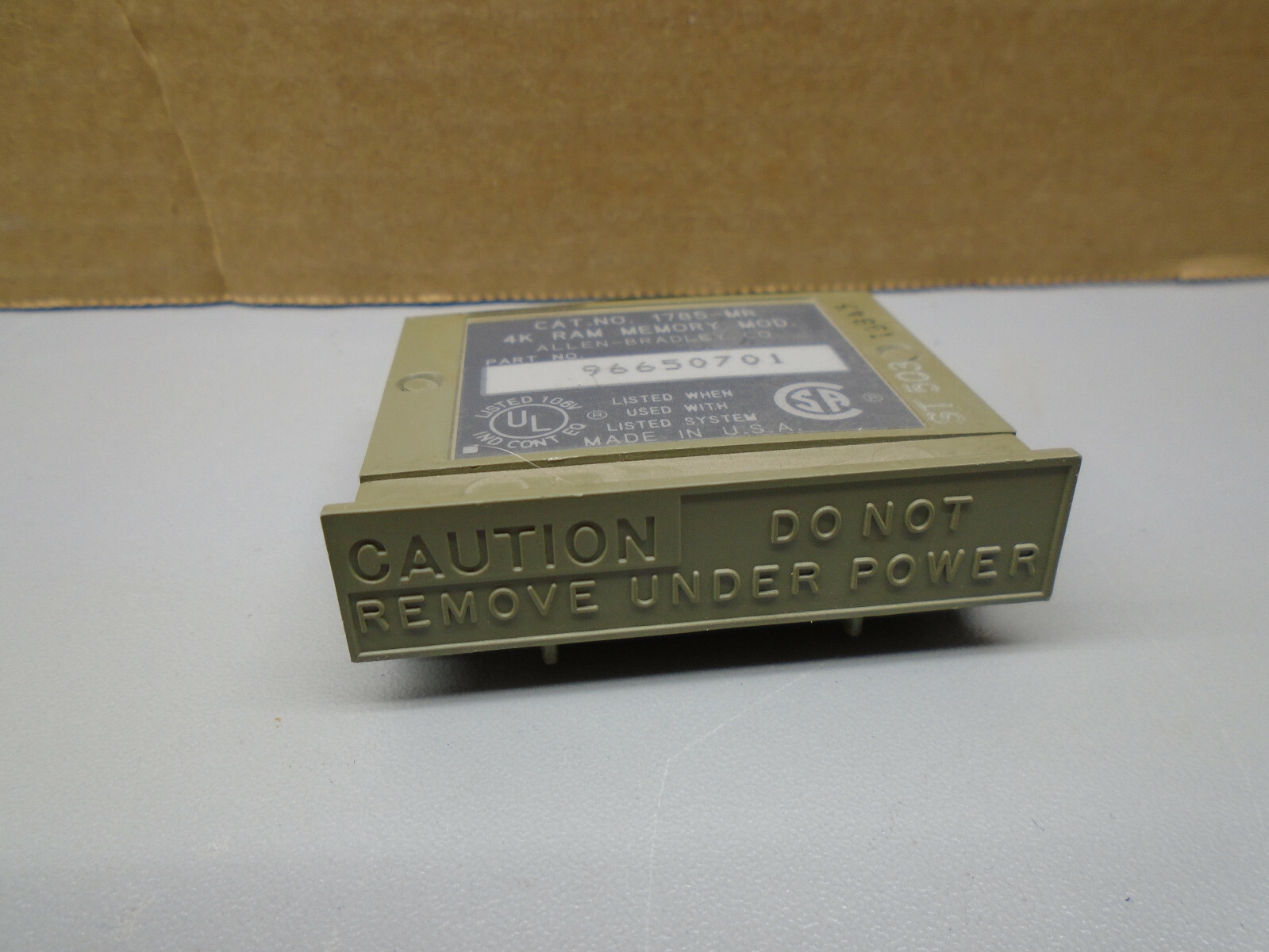 1785-MR Allen bradley PLC 5 Memory Module 1785MR X77