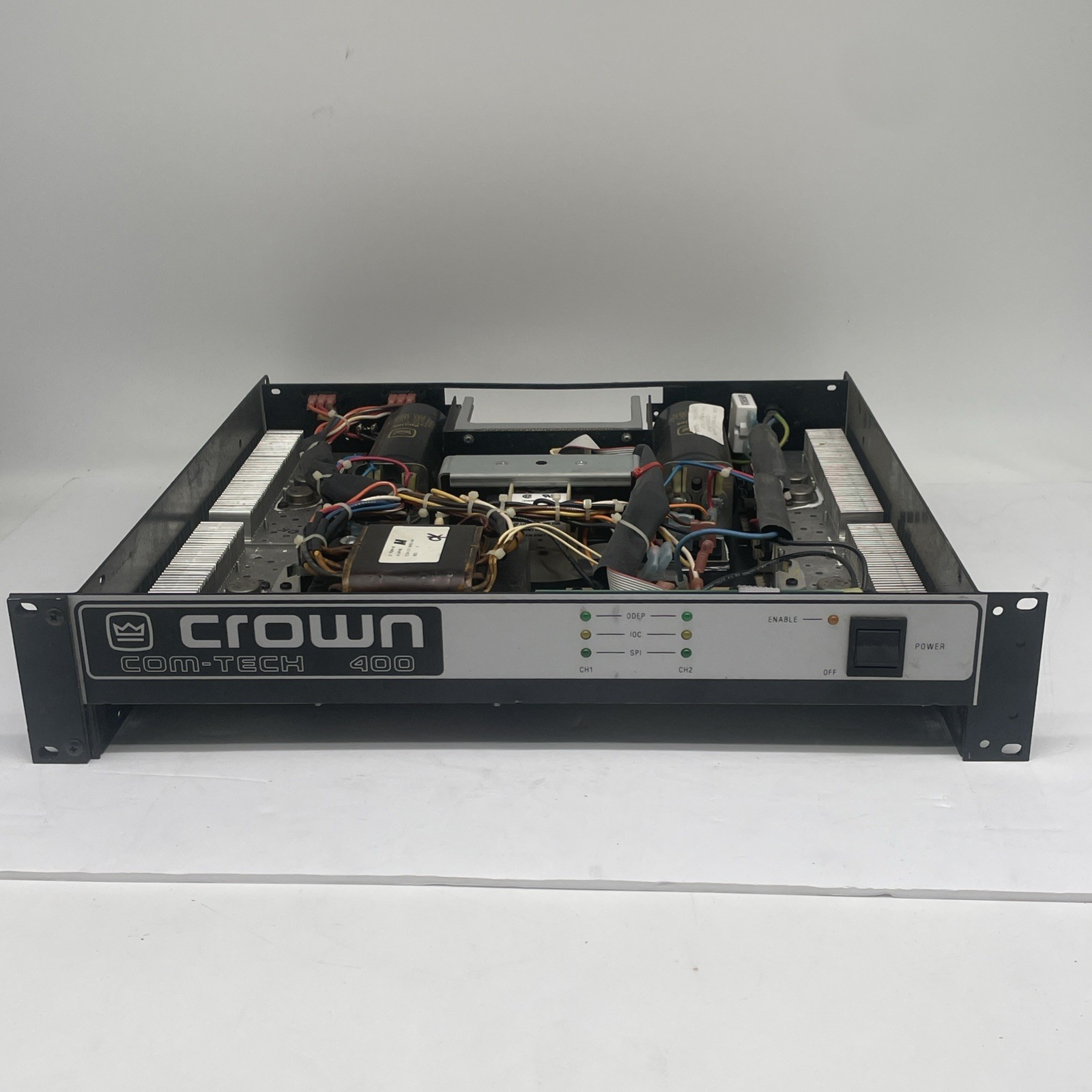 Crown Com-Tech 400 Professional Stereo Power Amplifier *PARTS REPAIR