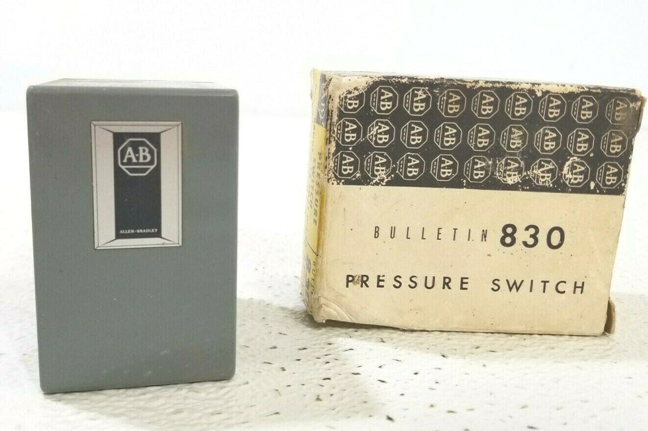 ALLEN BRADLEY BULLETIN 830 PRESSURE SWITCH 830-A2210 2 Pole Series A