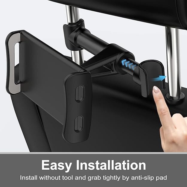 Universal Car Back Seat Headrest Tablet IPAD Phone Mount Holder