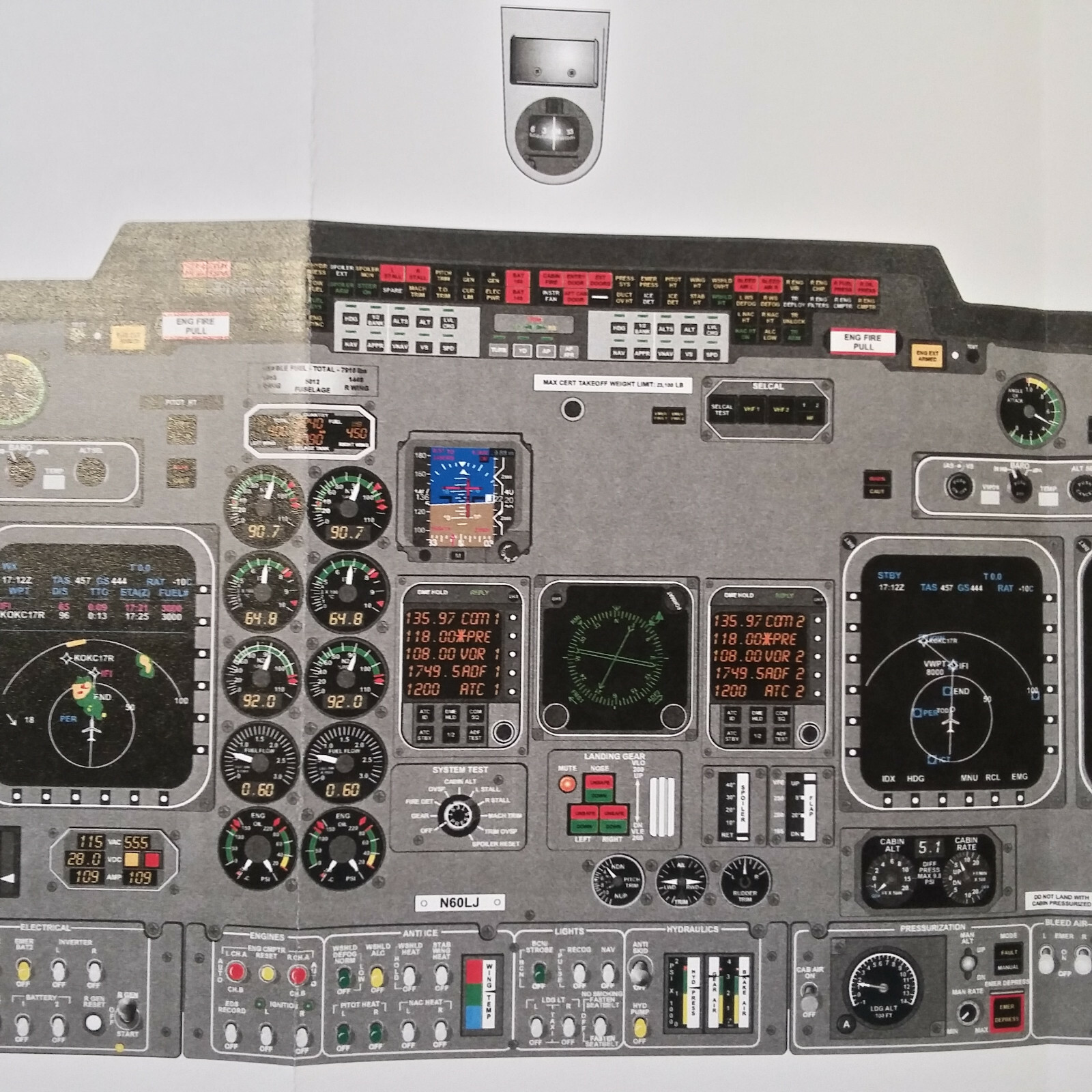 Bombardier LearJet 60 Maintenance Checklist Manual
