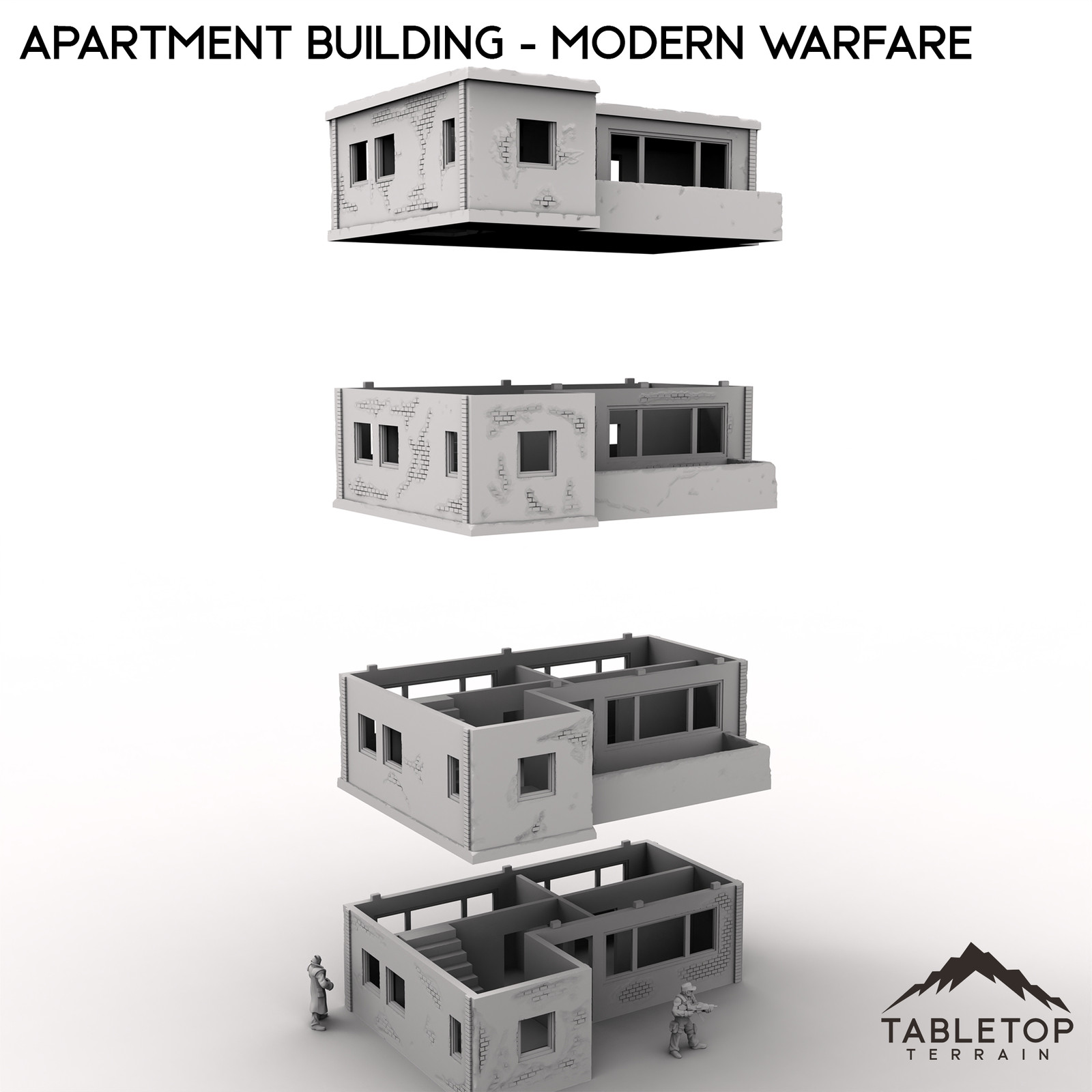 Apartment Building - Modern Warfare - MCP Tabletop Terrain