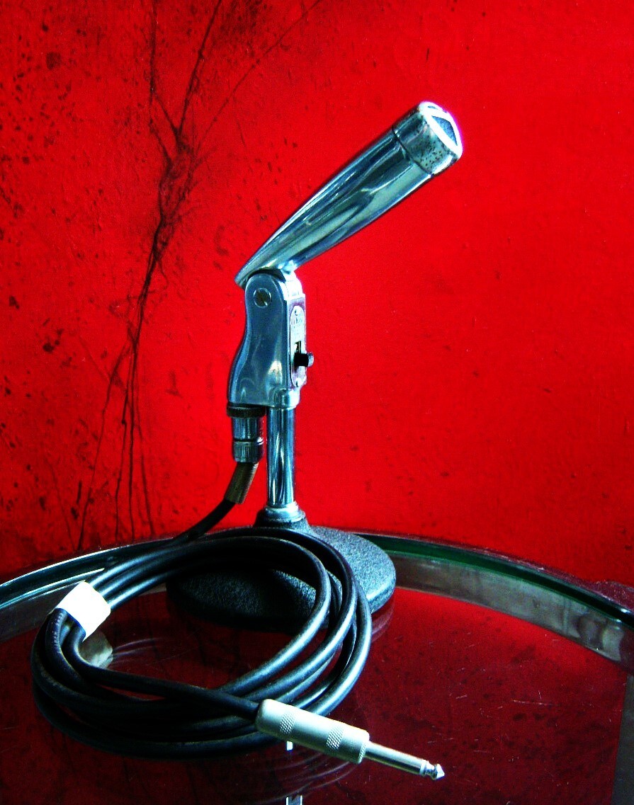 Vintage RARE 1950's DuKane / Electro Voice 623 Dynamic microphone Hi Z w cable