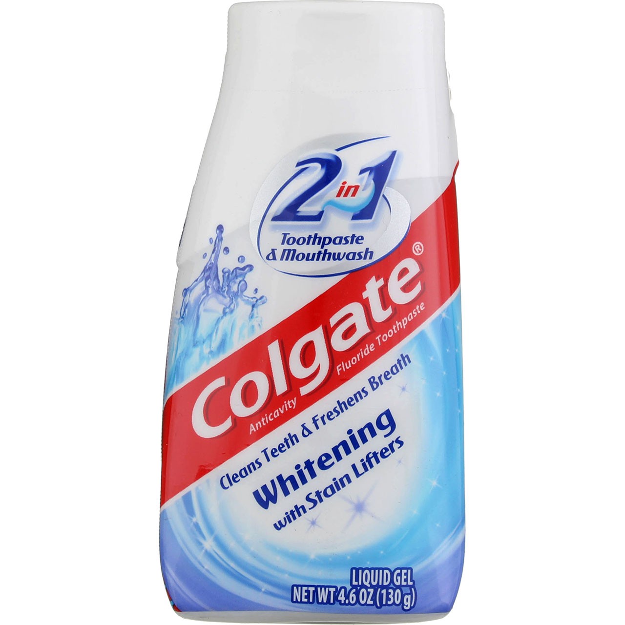3 Pack Colgate 2-in-1 Whitening Toothpaste, 4.6 oz