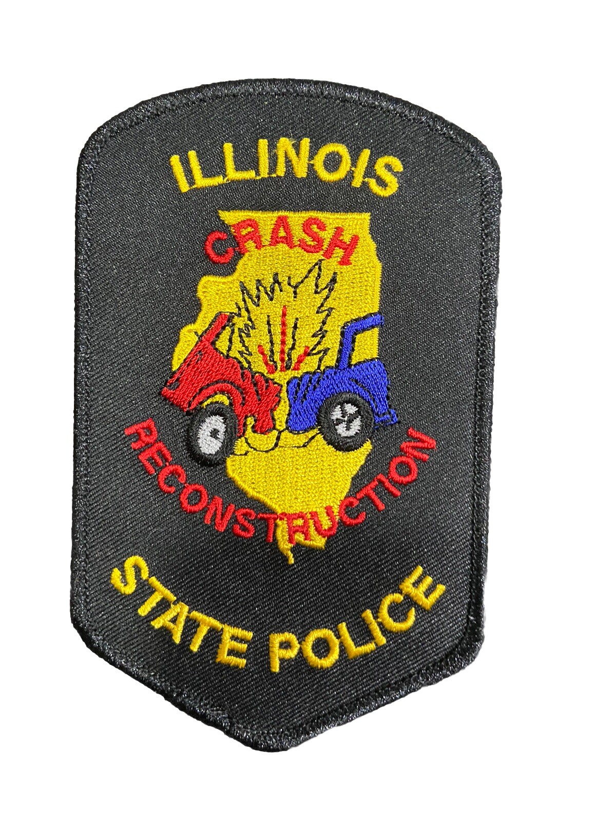 ILLINOIS STATE POLICE SHOULDER PATCH: Crash Reconstruction