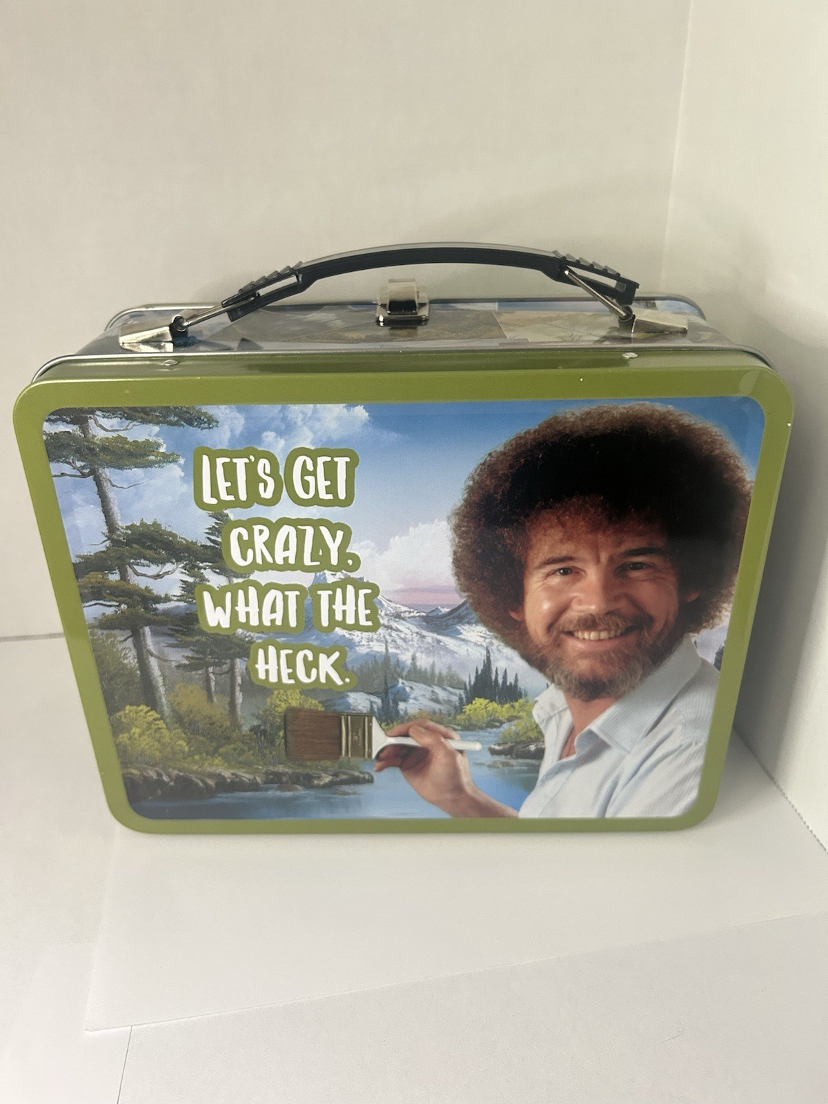 Bob Ross "Happy Accidents" Collectible Tin Lunchbox