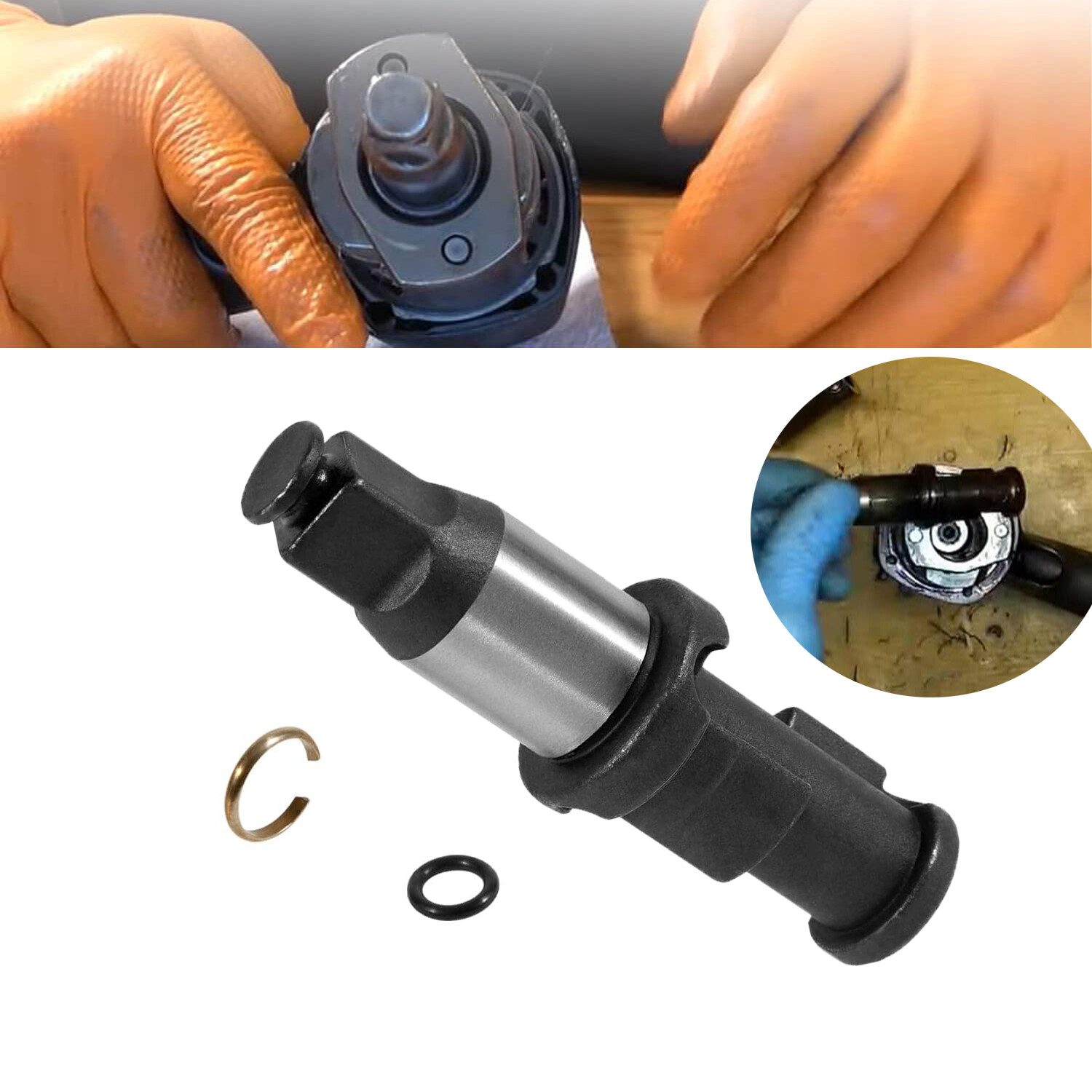 1/2 Inch Air Impact Anvil w/ O-ring for Ingersoll Rand IR2235TiMax IR2235QTiMax