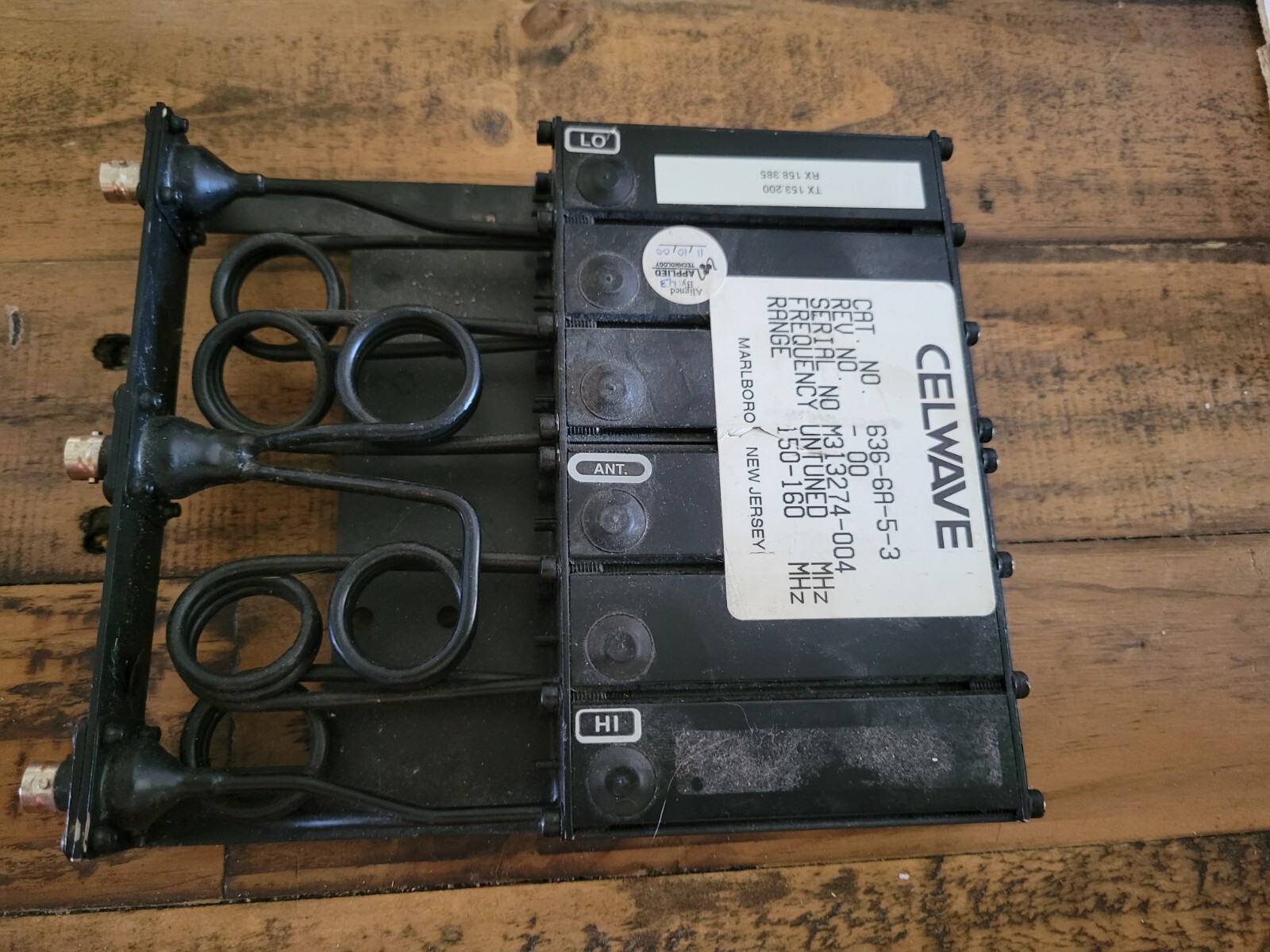 Celwave Duplexer 636-6a-5-3